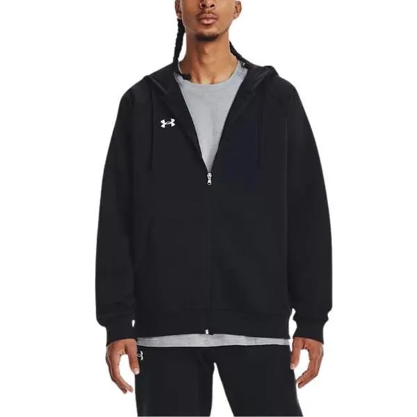 Chandail à capuchon entièrement zippé UA Rival pour homme