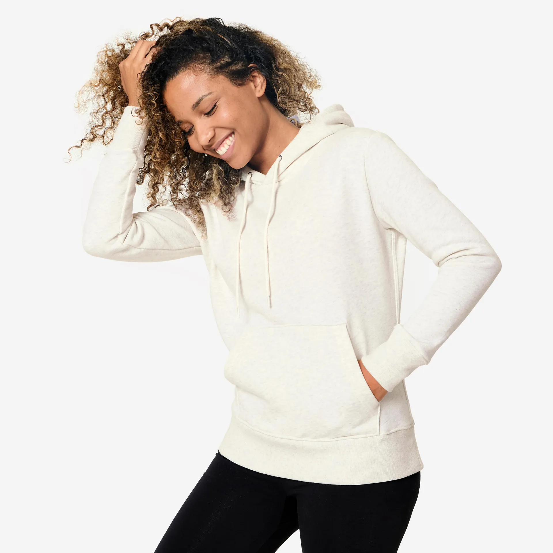 Chandail de sport à capuchon femme – Essentials 500