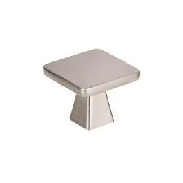 Bouton moderne #2368 nickel brossé 33mm - Richelieu