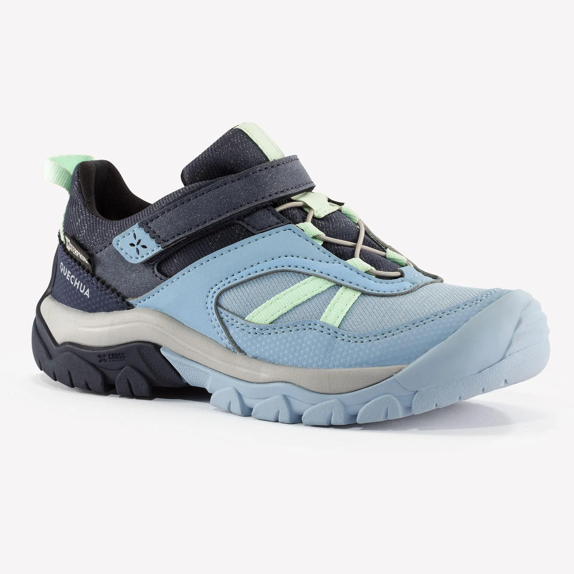 Chaussures de randonnée imperméables enfant, Crossrock Tailles 10,5C-2,5