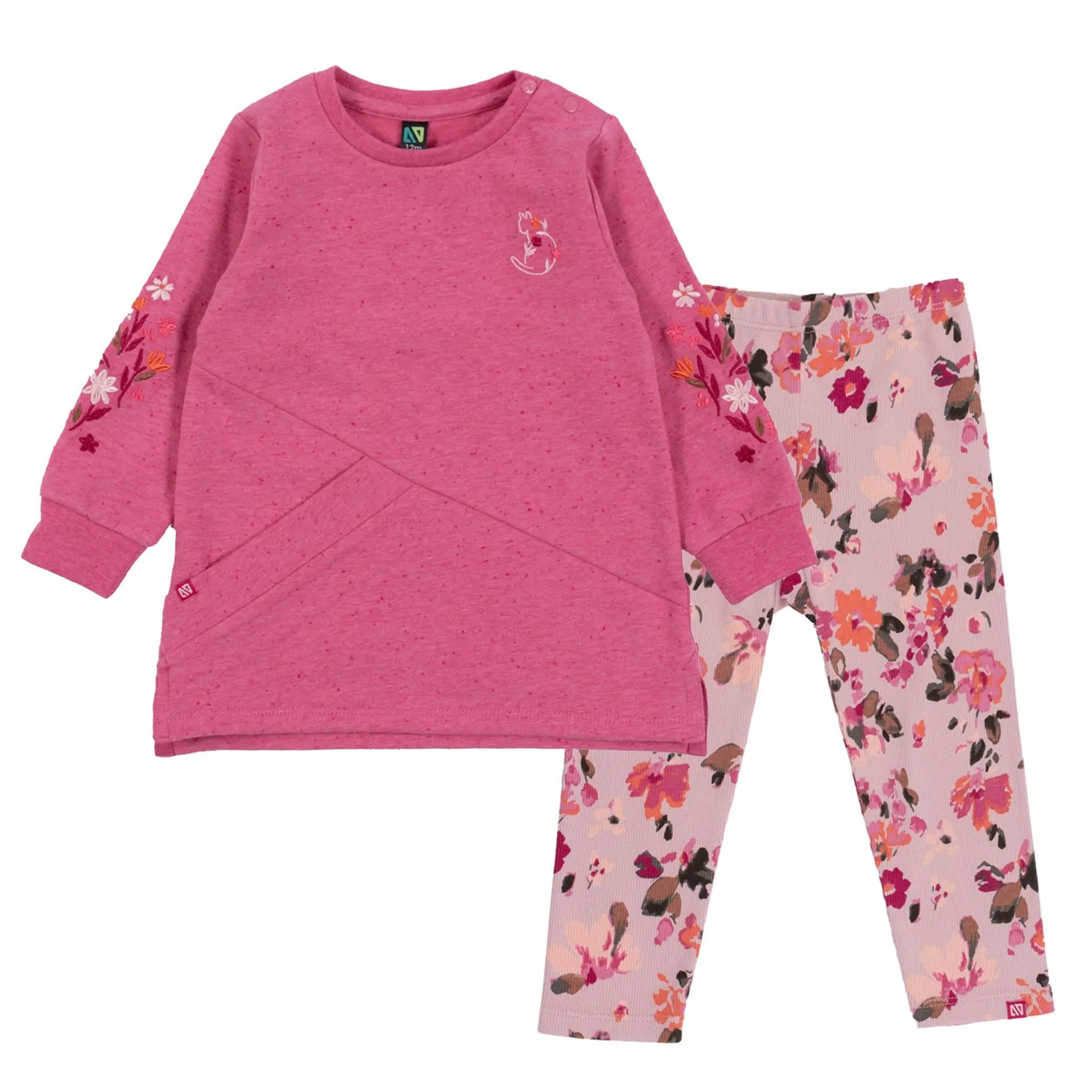 Kitten Tunic Set 6-24m