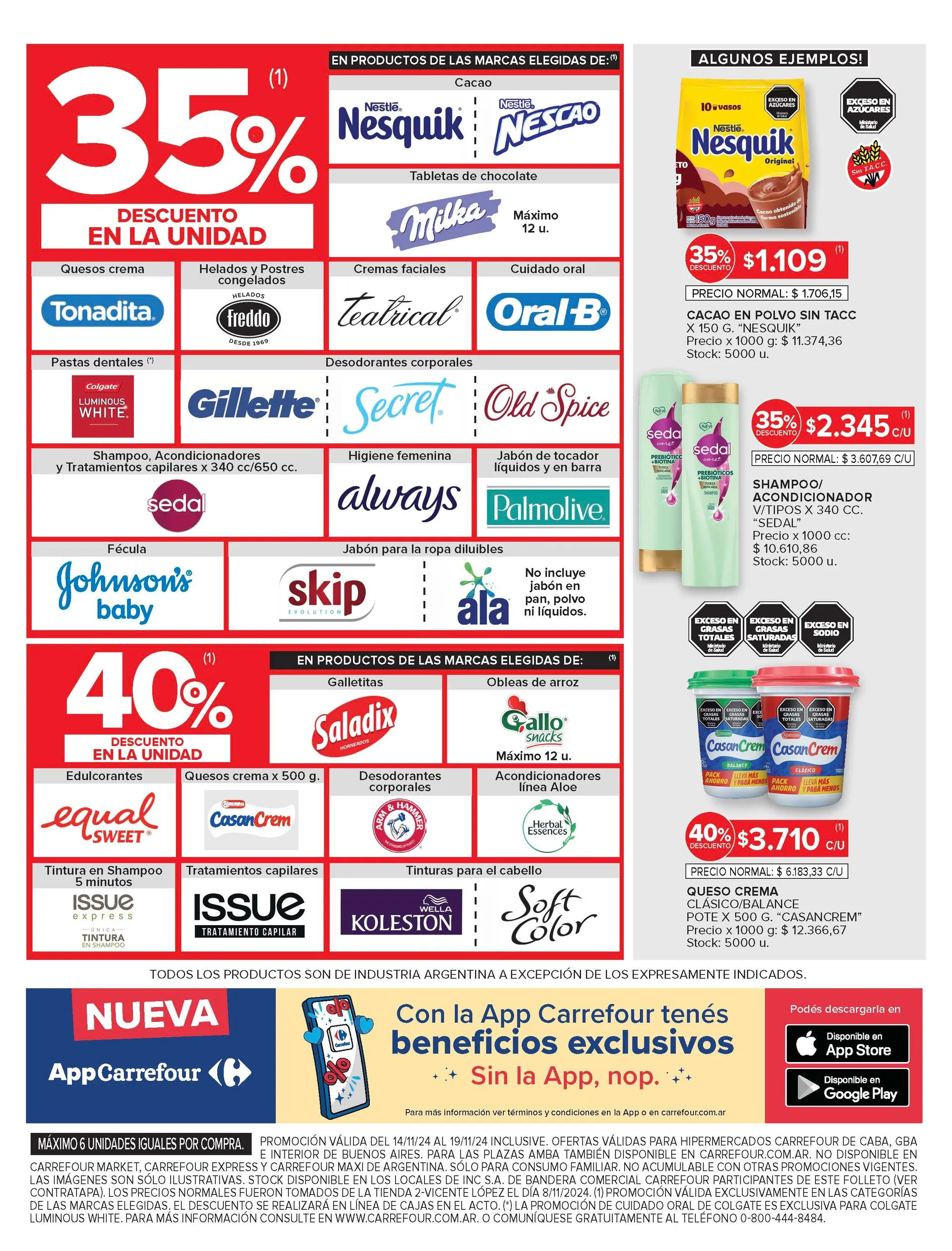 Ofertas de Carrefour Ofertas y Descuentos 14 de noviembre al 19 de noviembre 2024 - Página 10 del catálogo