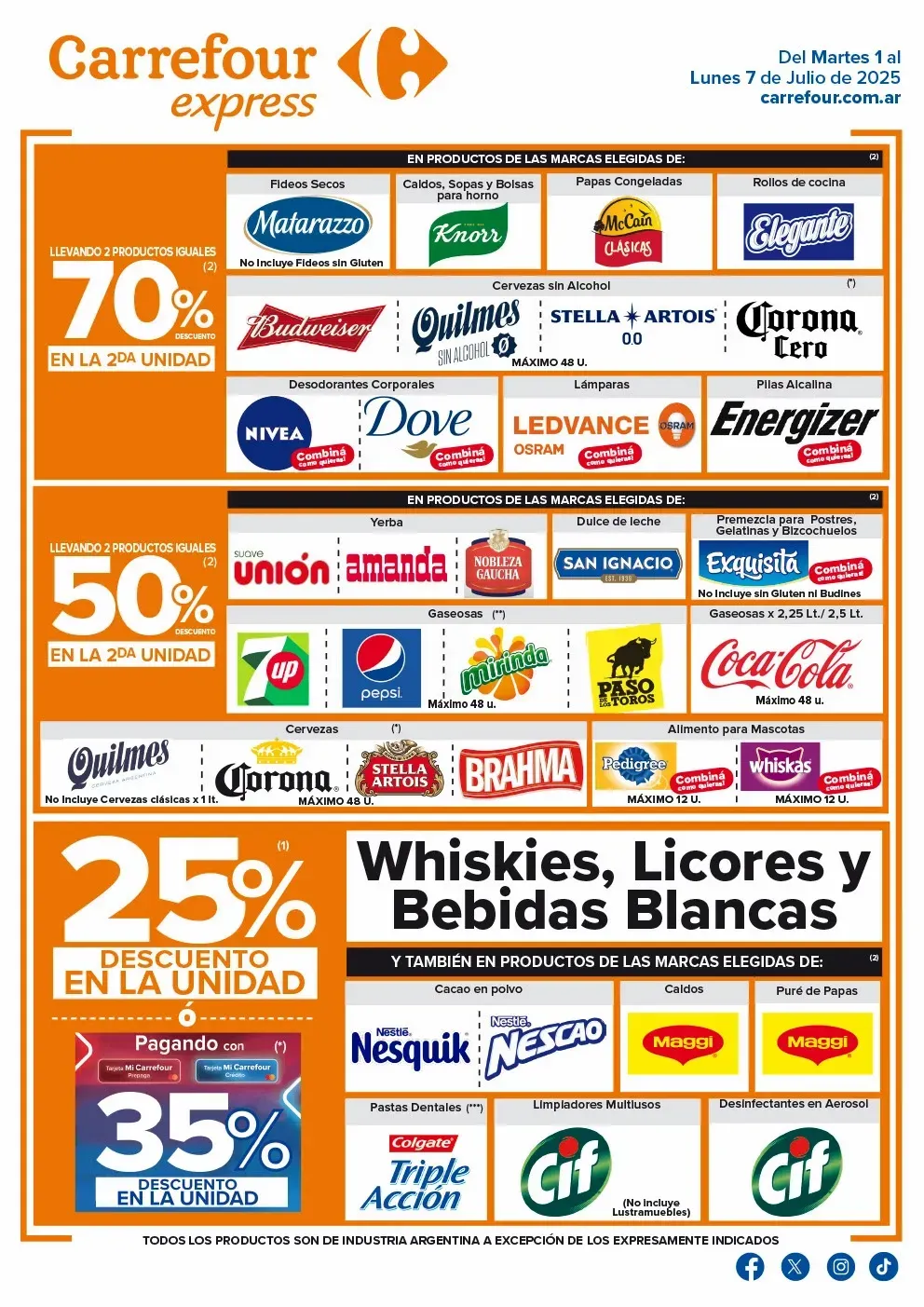 Ofertas de Ofertas Carrefour Express  1 de julio al 7 de julio 2025 - Página  del catálogo