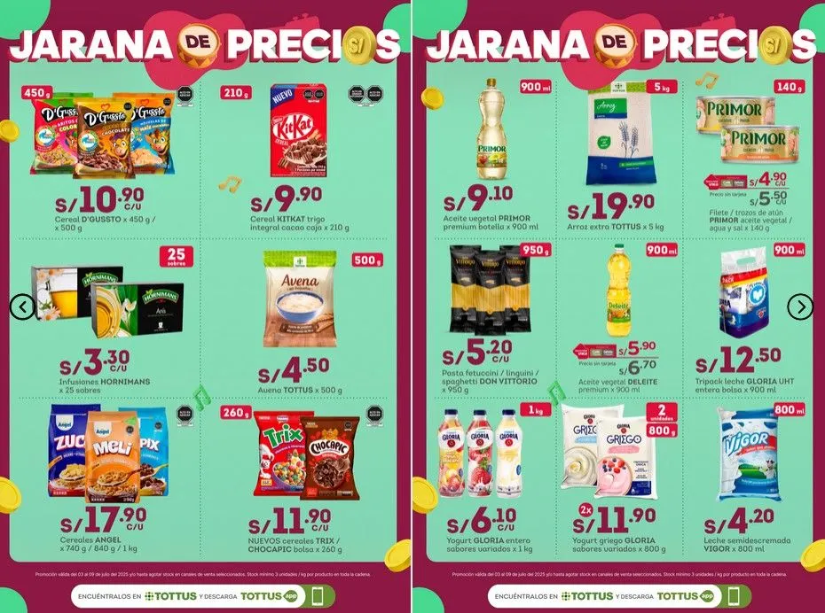 Catalogo de Tottus Ofertas 3 de julio al 11 de julio 2025 - Pag 3