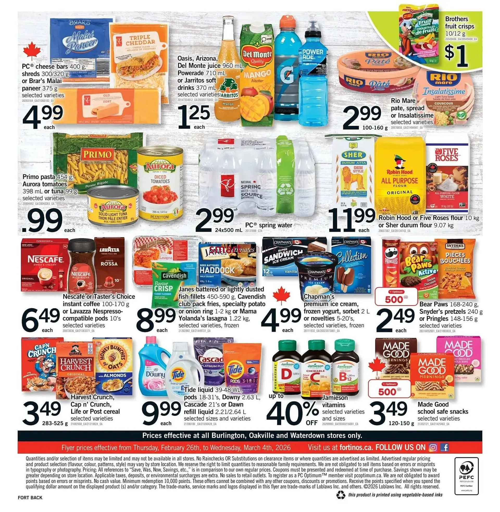 Fortinos flyer from February 26 to March 4 2026 - flyer page 2