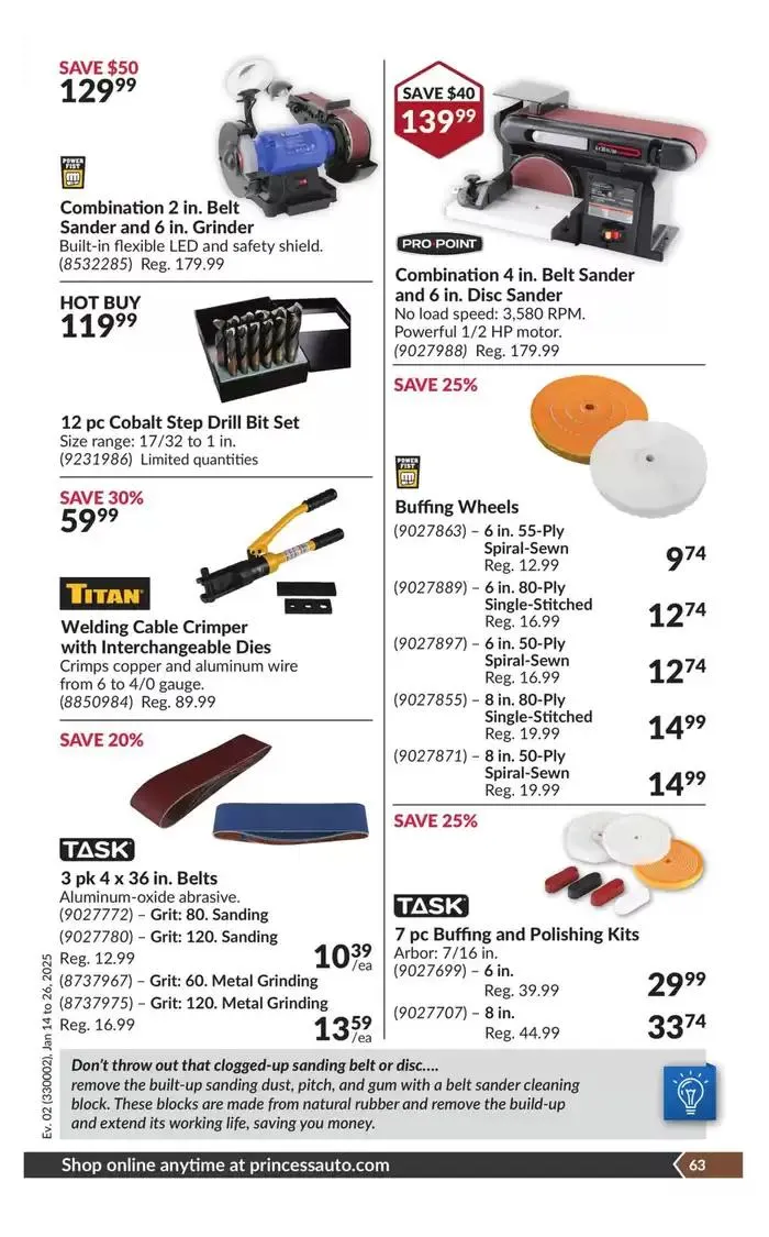 National Sale from January 14 to January 26 2025 - flyer page 68