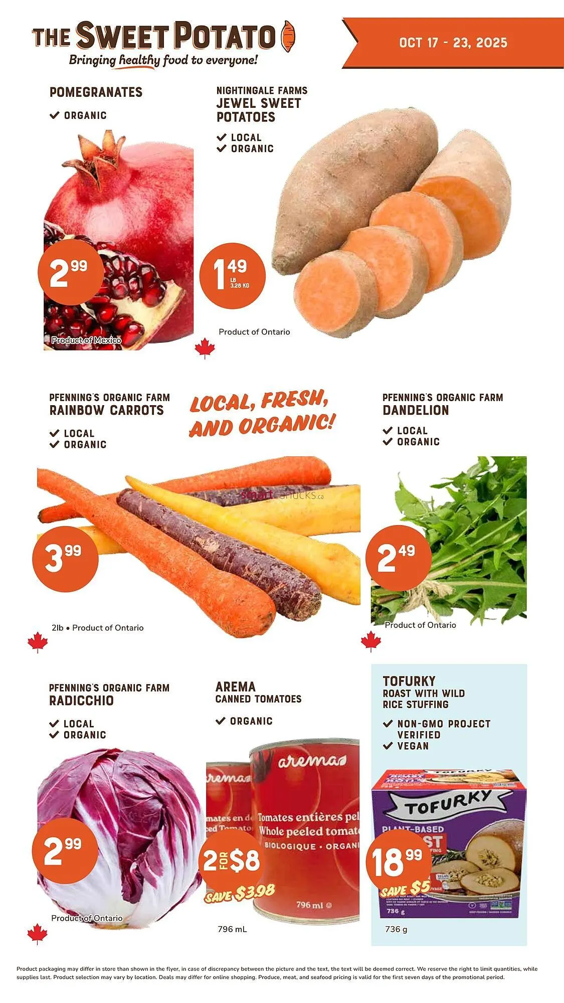 The Sweet Potato flyer from October 17 to October 23 2025 - flyer page 2