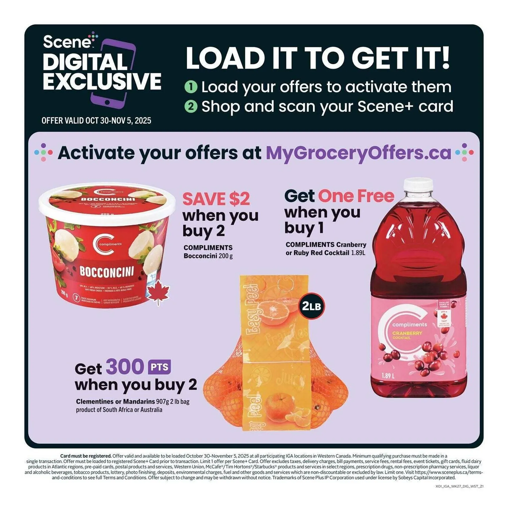 IGA flyer from October 31 to November 7 2025 - flyer page 12