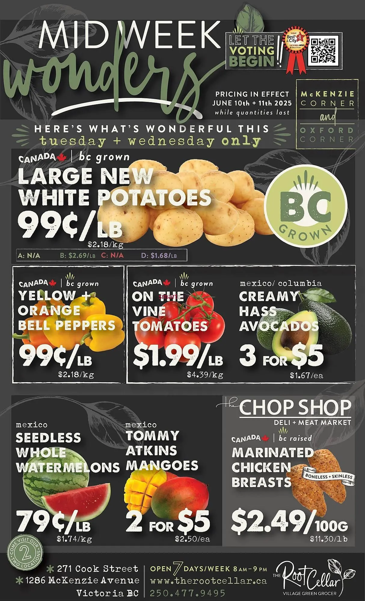 The Root Cellar flyer from June 10 to June 23 2025 - flyer page 1