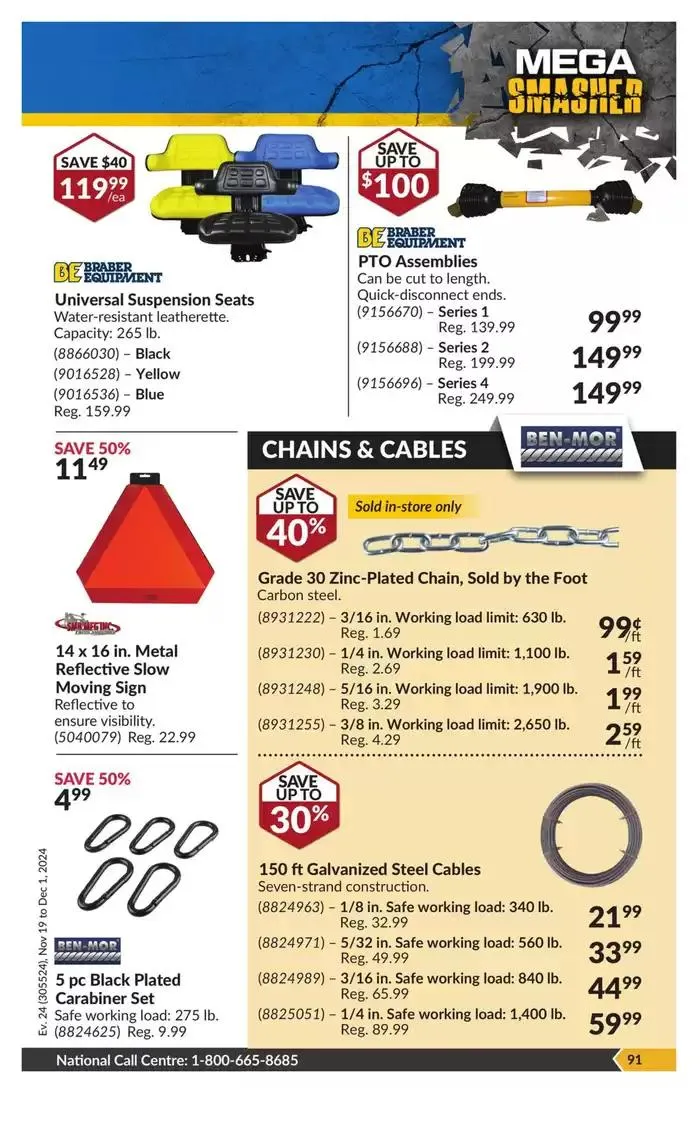 National Sale from November 19 to December 1 2024 - flyer page 99