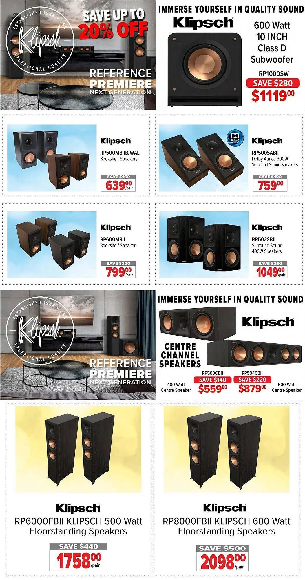 2001 Audio Video flyer from January 23 to January 30 2026 - flyer page 12