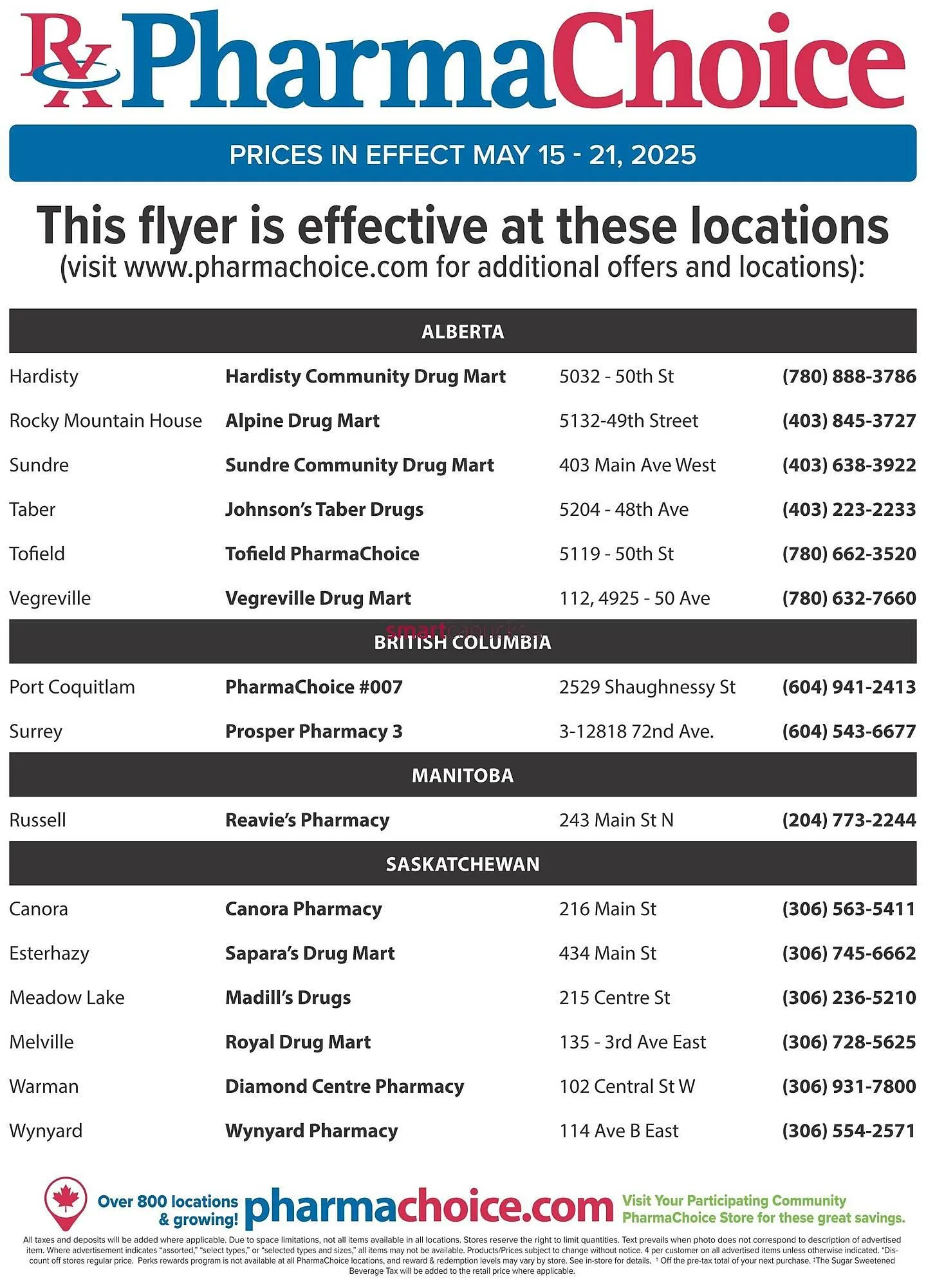 PharmaChoice flyer from May 15 to May 21 2025 - flyer page 3