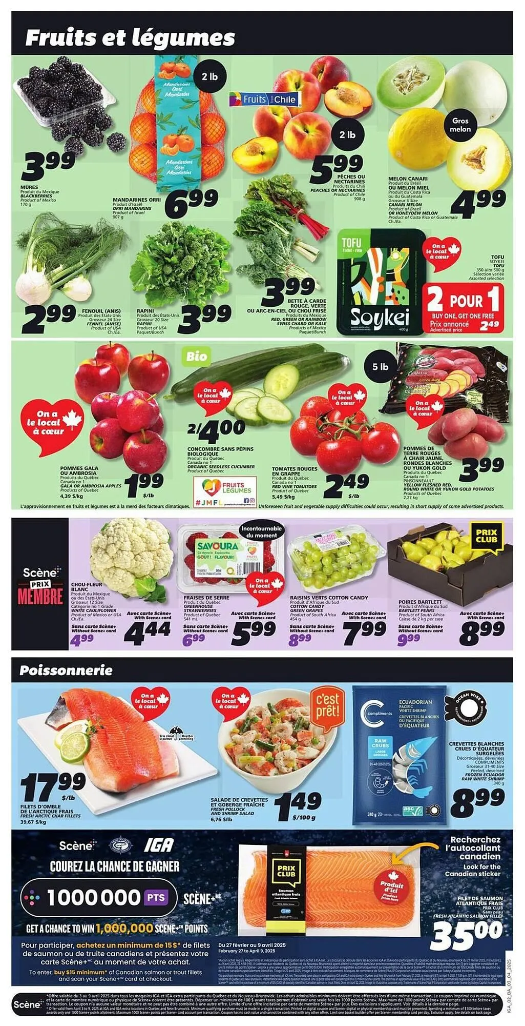 IGA flyer from April 3 to April 9 2025 - flyer page 3