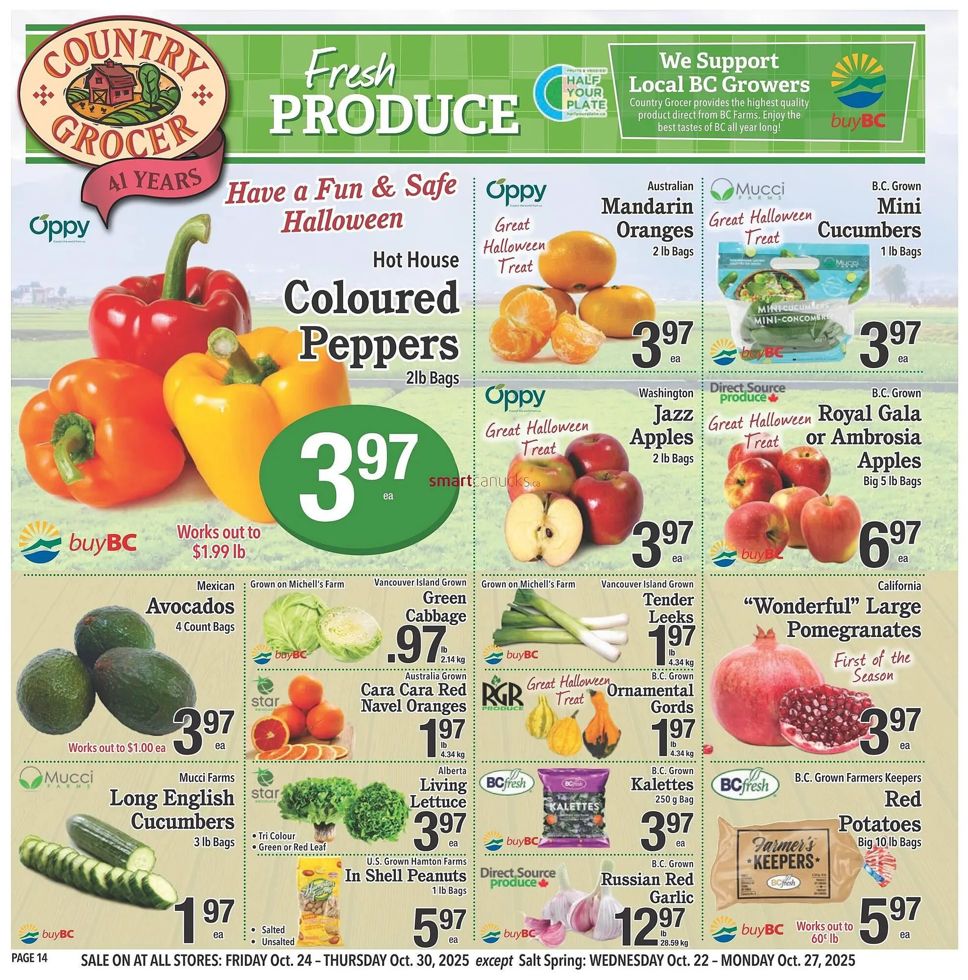 Country Grocer flyer from October 23 to October 29 2025 - flyer page 14