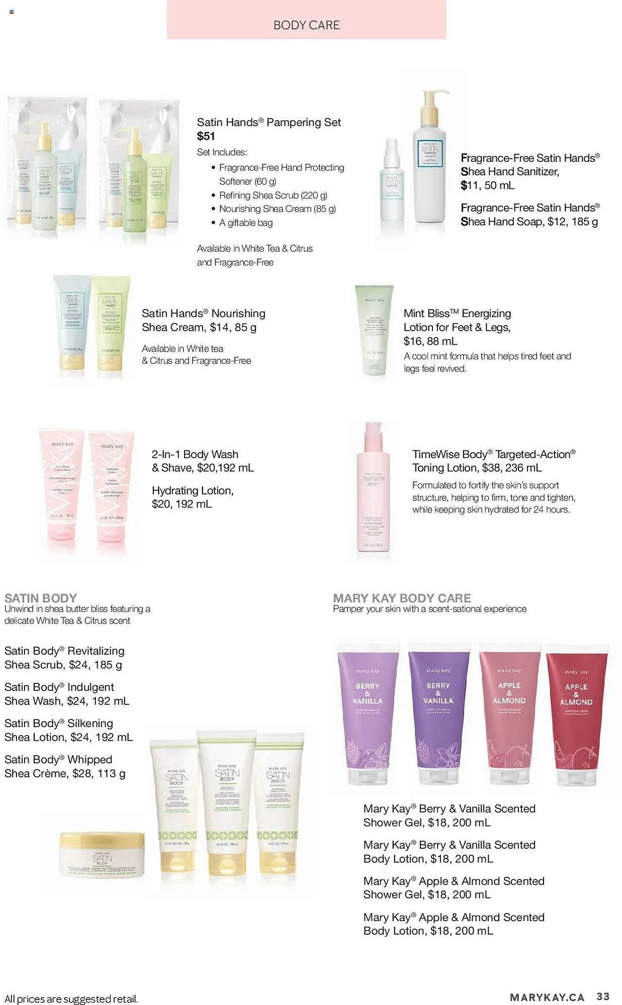 Mary Kay flyer from February 1 to May 2 2024 - flyer page 33