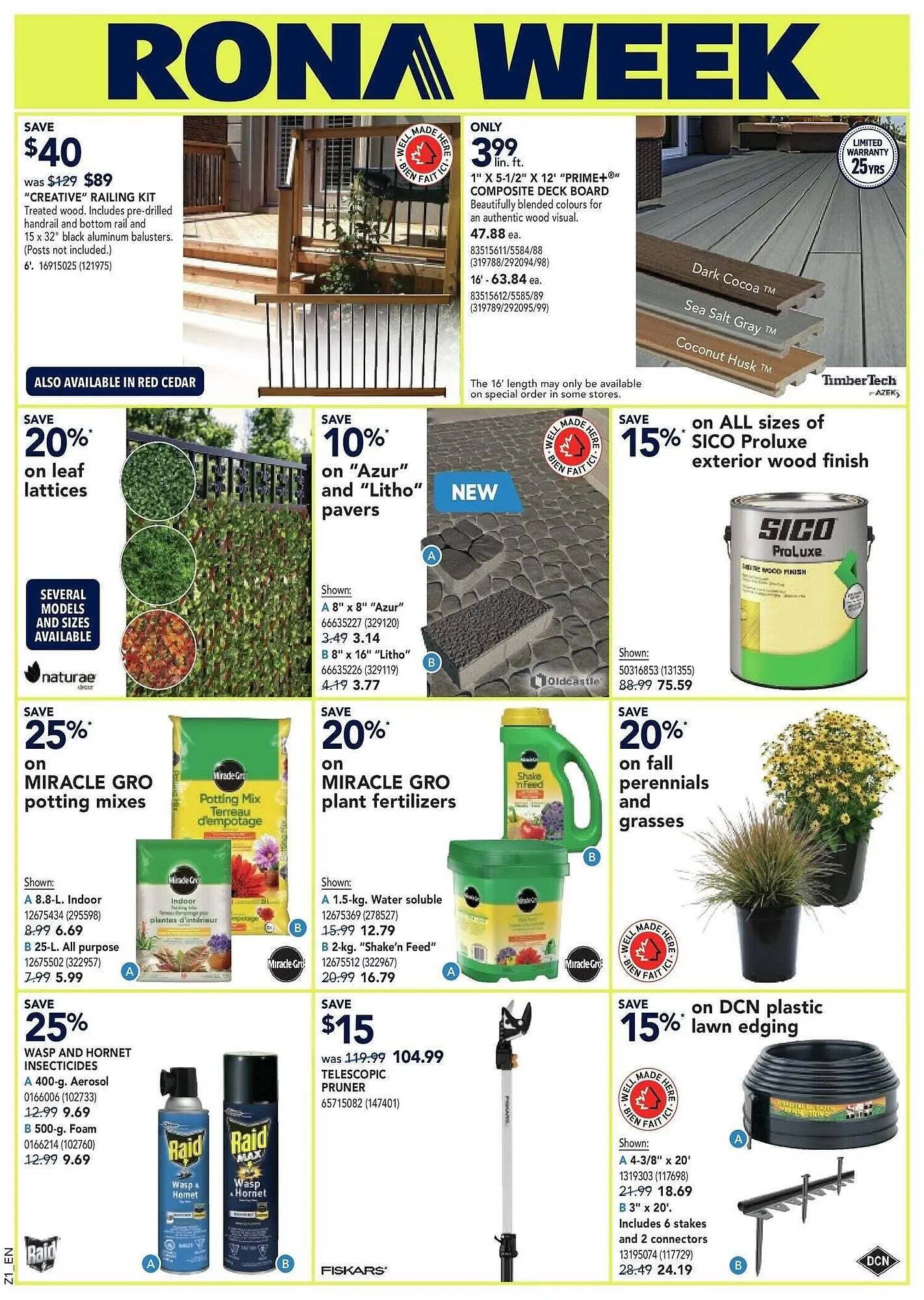 RONA flyer from August 21 to August 28 2025 - flyer page 6