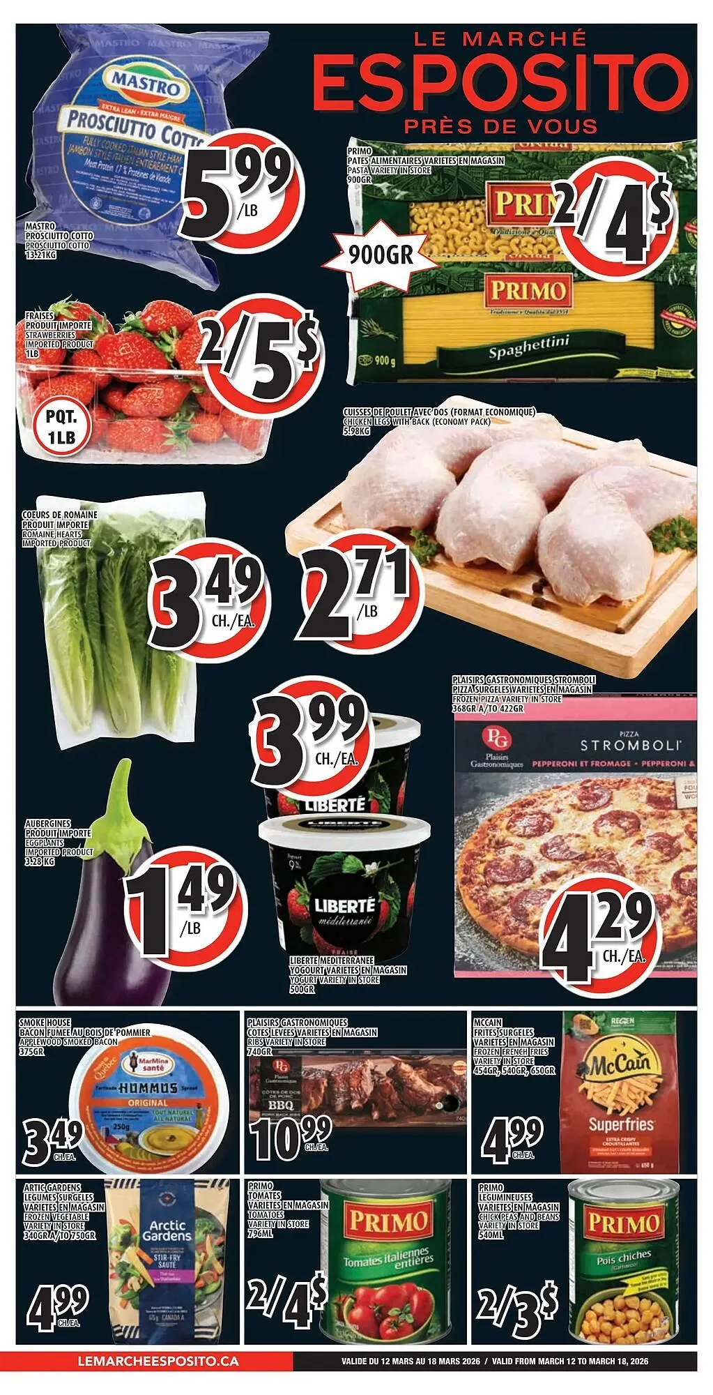 Esposito flyer from March 12 to March 18 2026 - flyer page 1