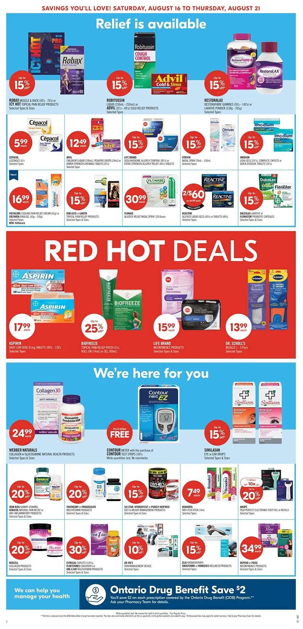 Shoppers Drug Mart flyer from August 14 to August 21 2025 - flyer page 6