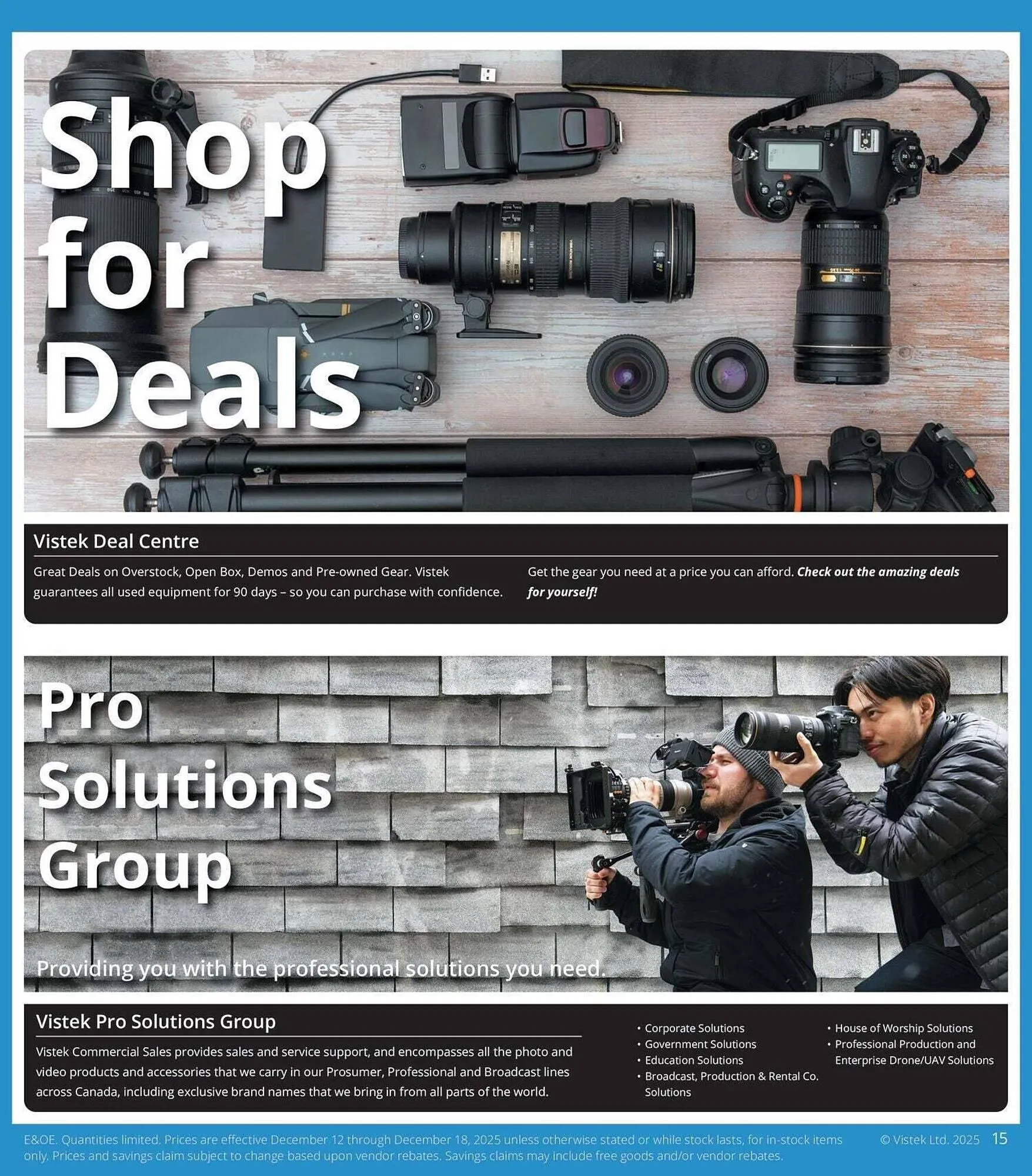 Vistek flyer from December 12 to December 18 2025 - flyer page 15