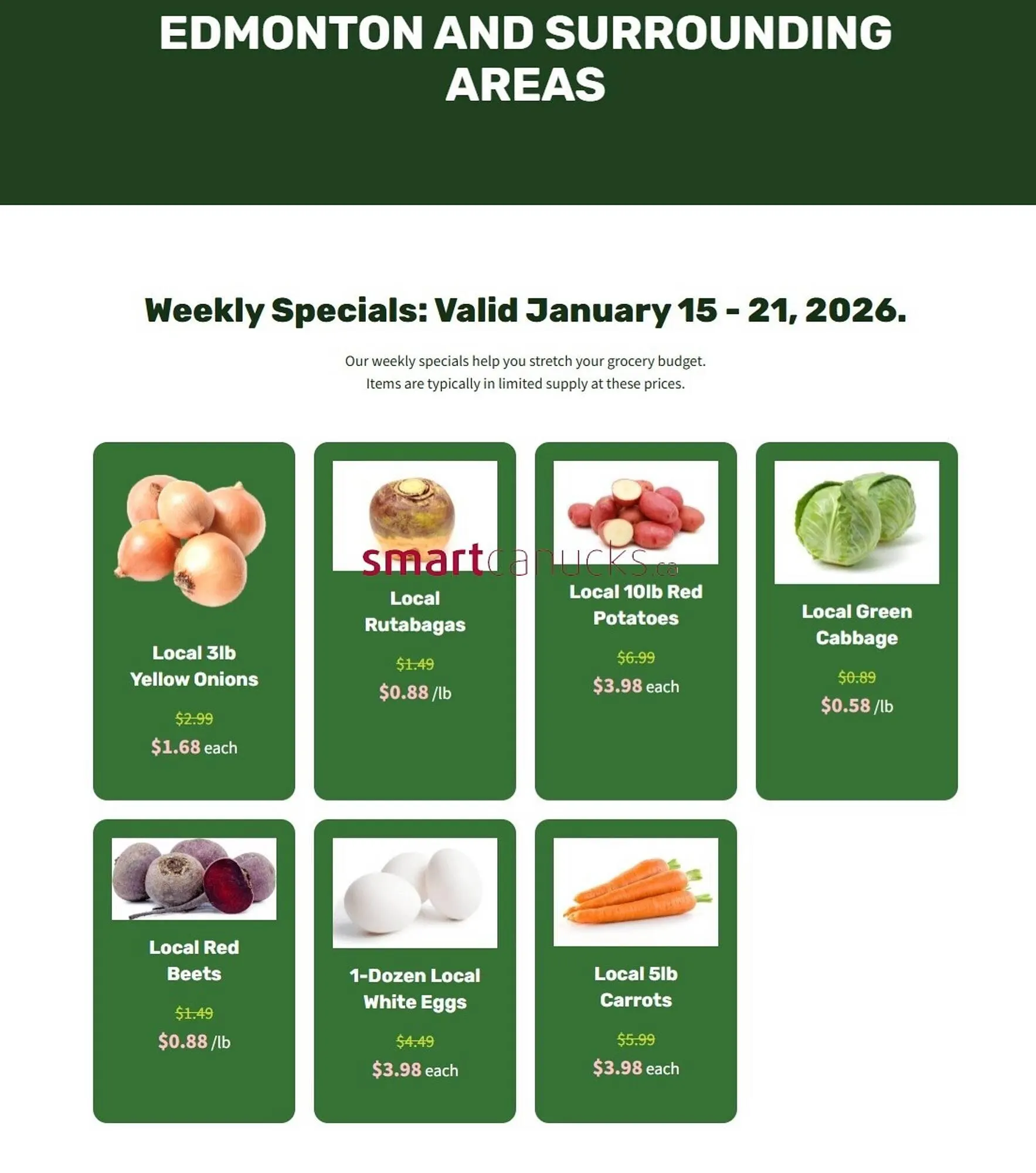 H&W Produce flyer from January 15 to January 21 2026 - flyer page 2