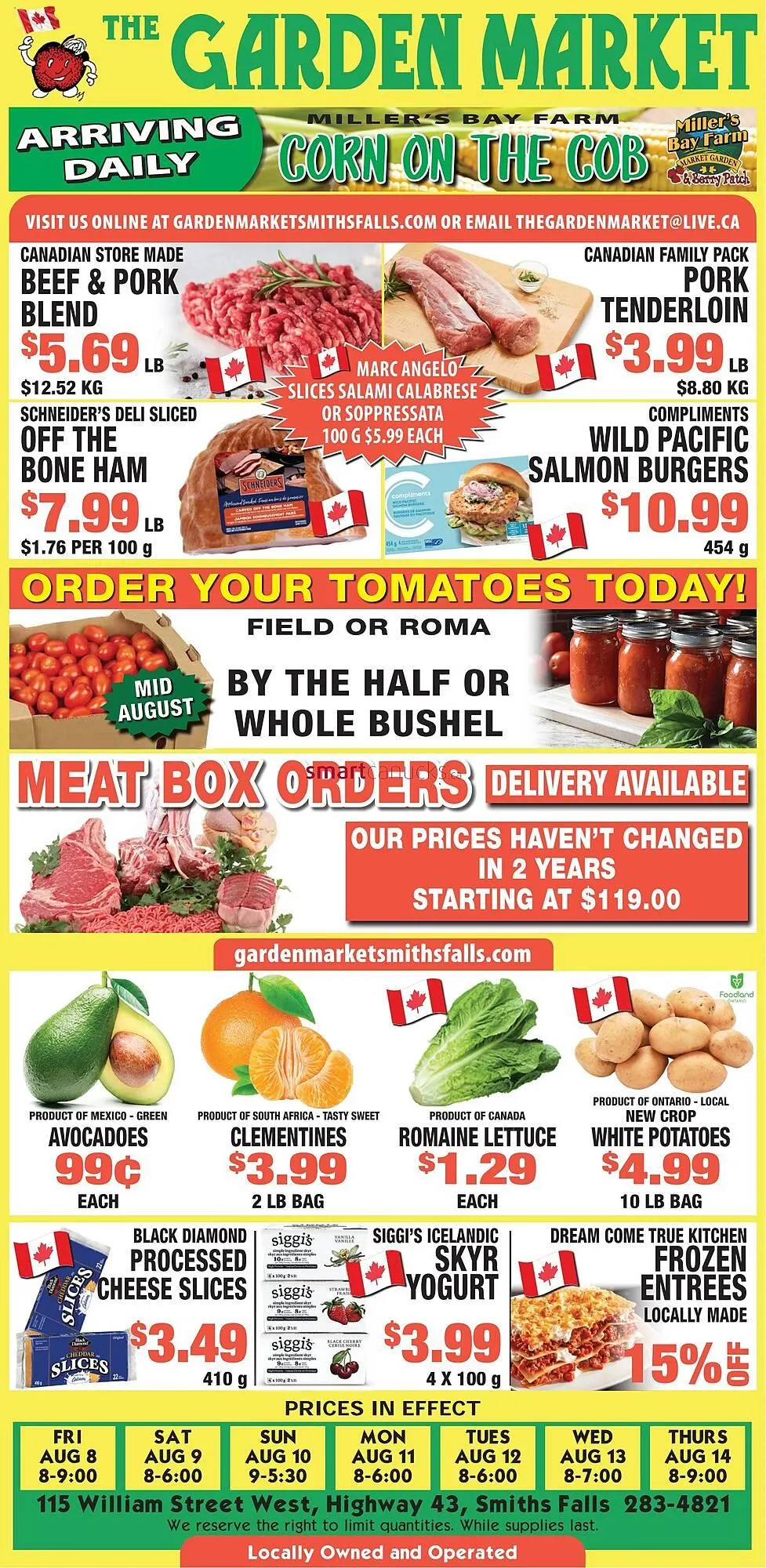 The Garden Market flyer - 1