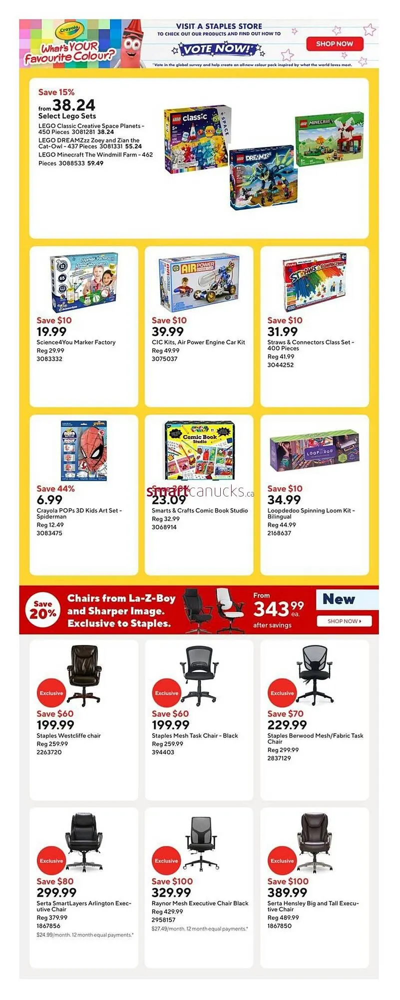 Staples flyer from September 12 to September 18 2025 - flyer page 12