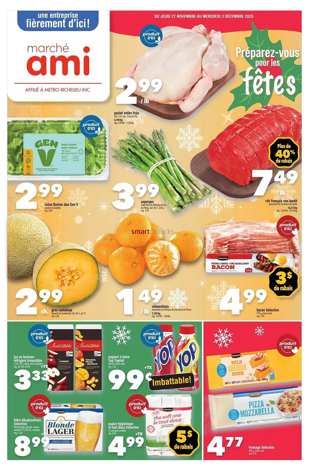 Marche Ami flyer from November 27 to December 3 2025 - flyer page 1