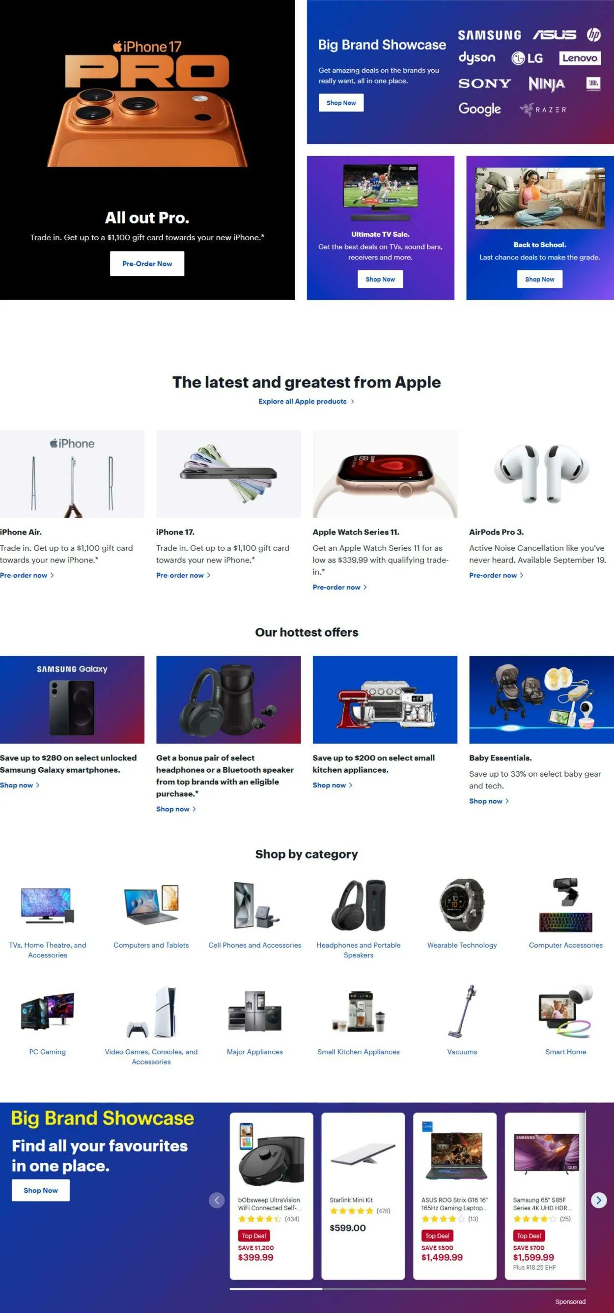 Best Buy Current flyer from September 20 to October 20 2025 - flyer page 1