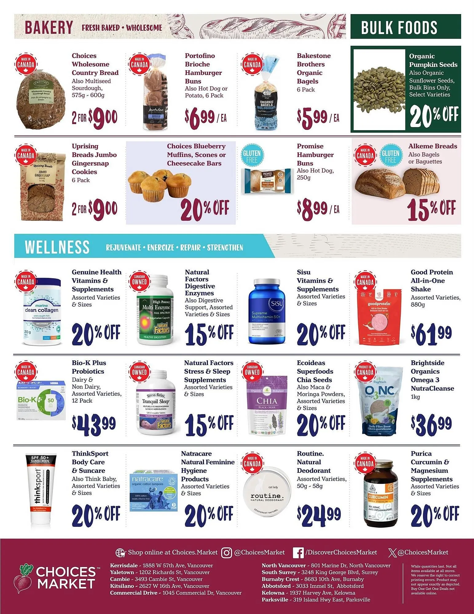 Choices Market flyer from July 21 to August 24 2025 - flyer page 6