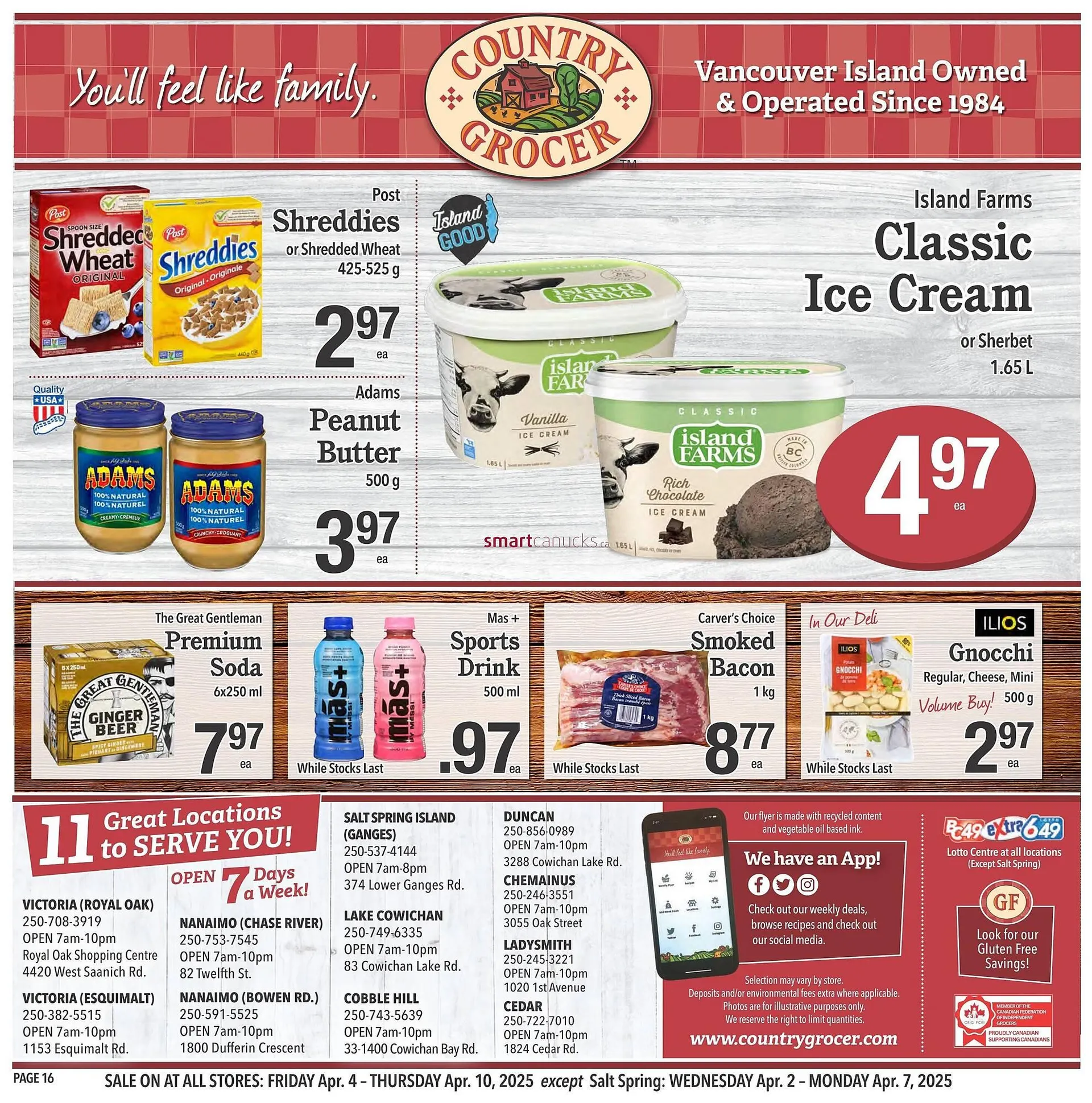 Country Grocer flyer from April 3 to April 9 2025 - flyer page 16