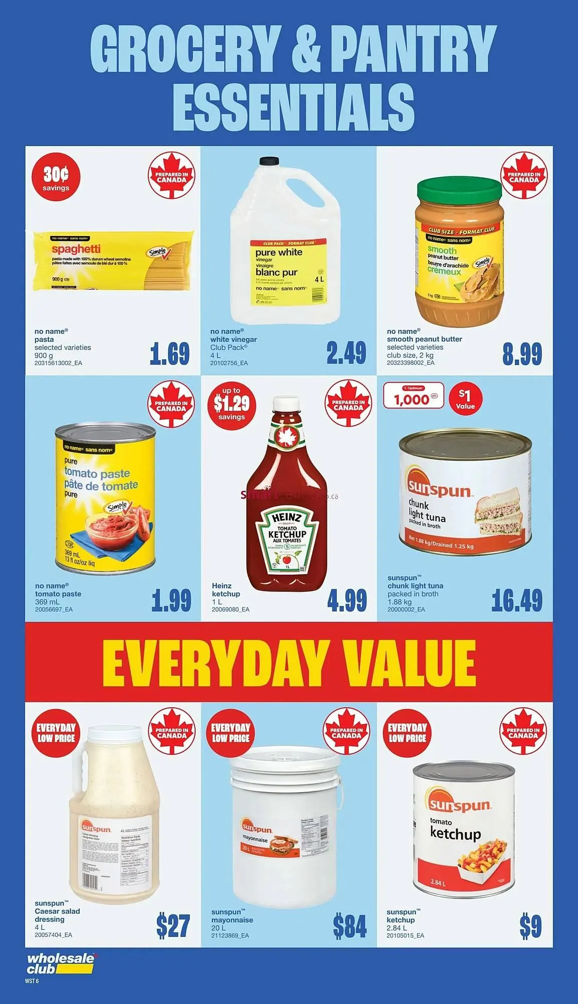 Wholesale Club flyer from January 1 to January 28 2026 - flyer page 6