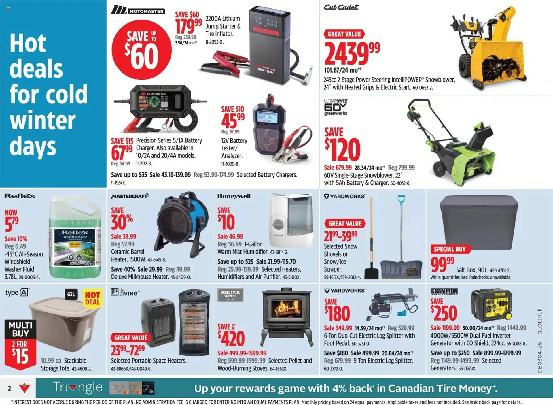 Canadian Tire flyer from January 22 to January 28 2026 - flyer page 2