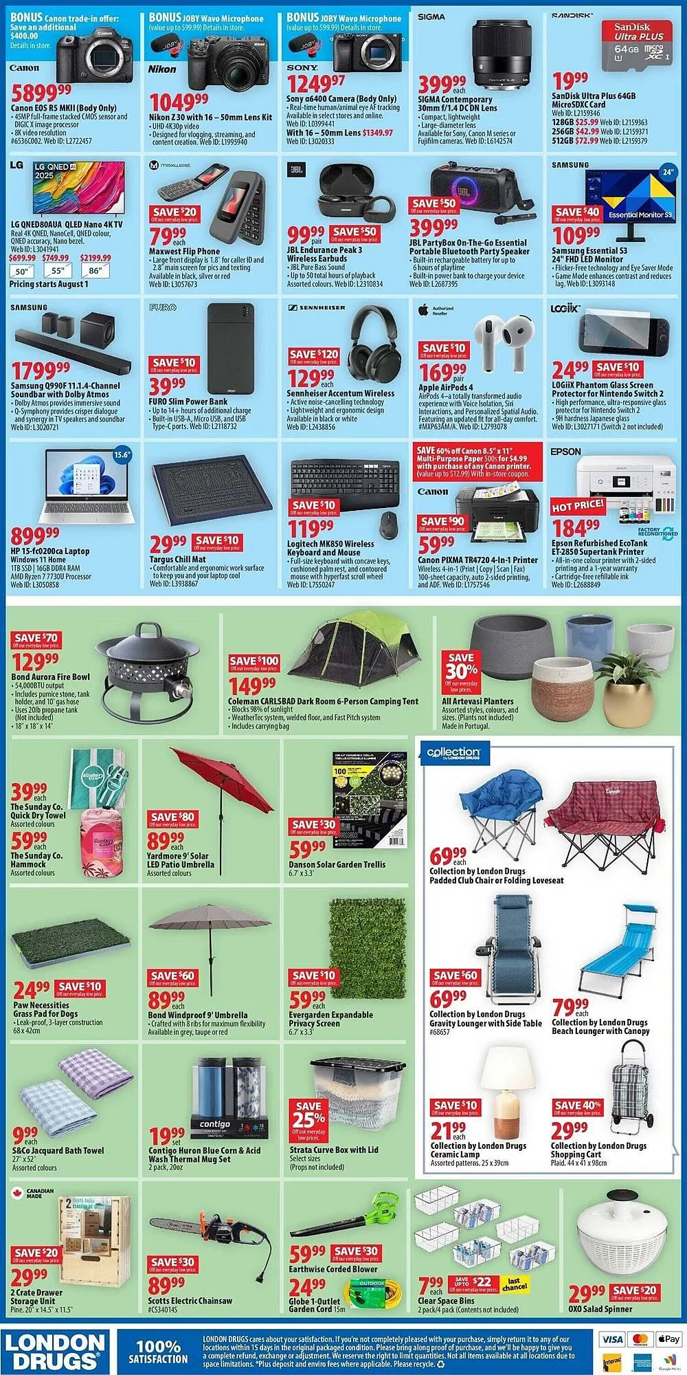 London Drugs flyer from July 31 to August 15 2025 - flyer page 5