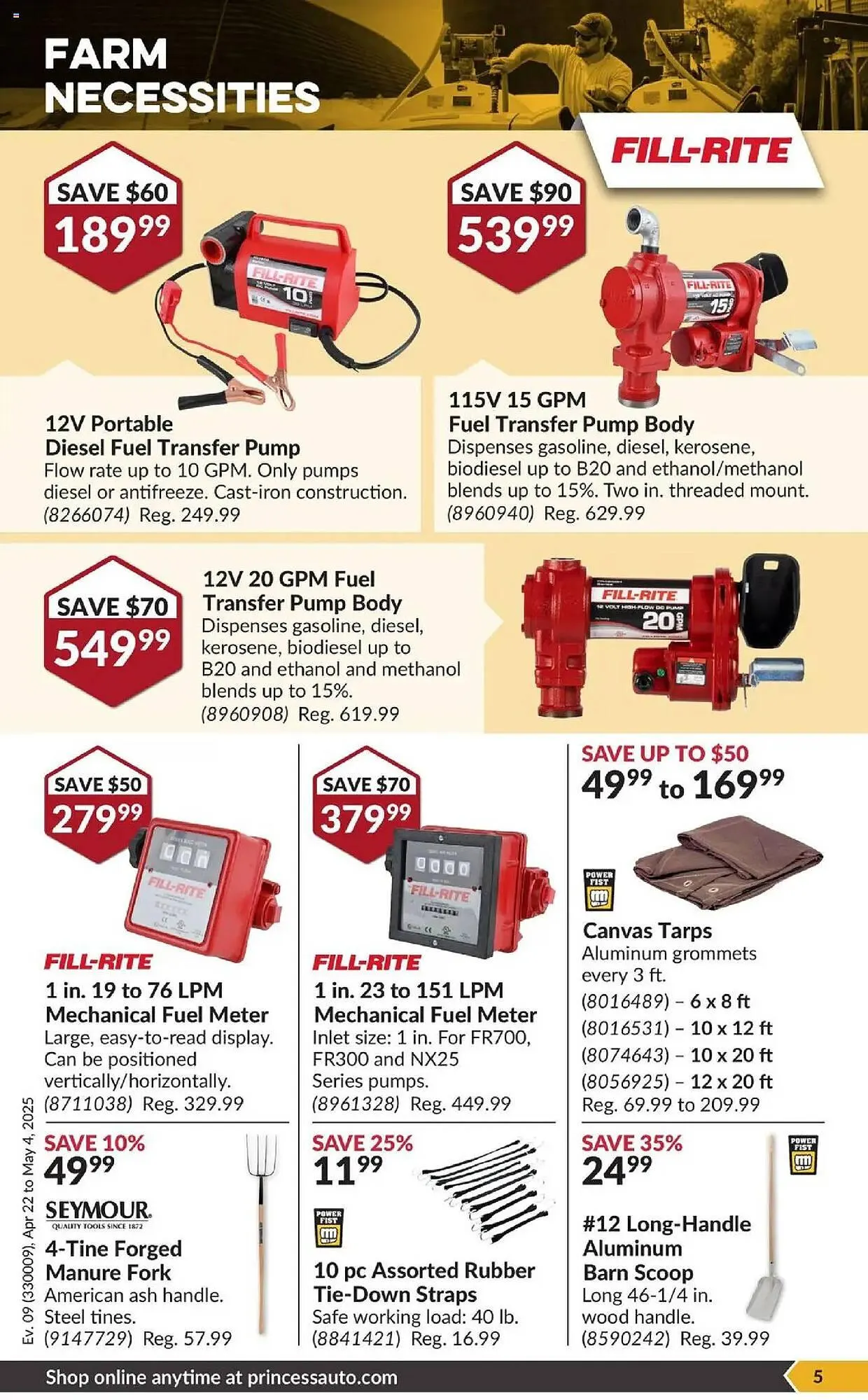 Princess Auto flyer from April 22 to May 4 2025 - flyer page 10