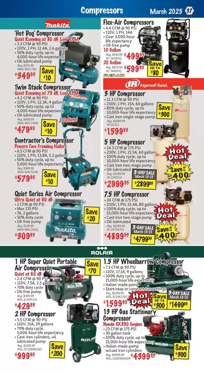 KMS Tools  from March 13 to March 31 2025 - flyer page 37