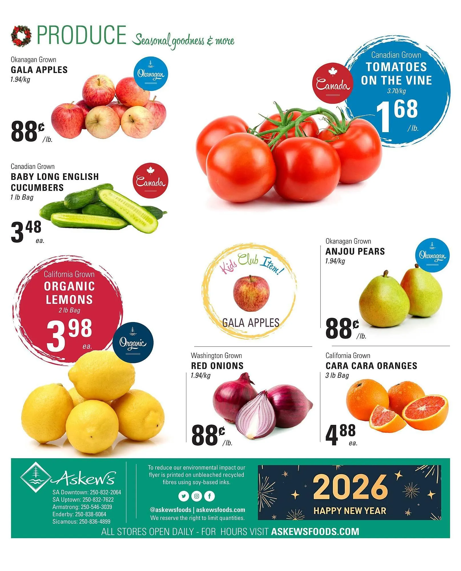 Askews Foods flyer from December 28 to January 3 2026 - flyer page 12