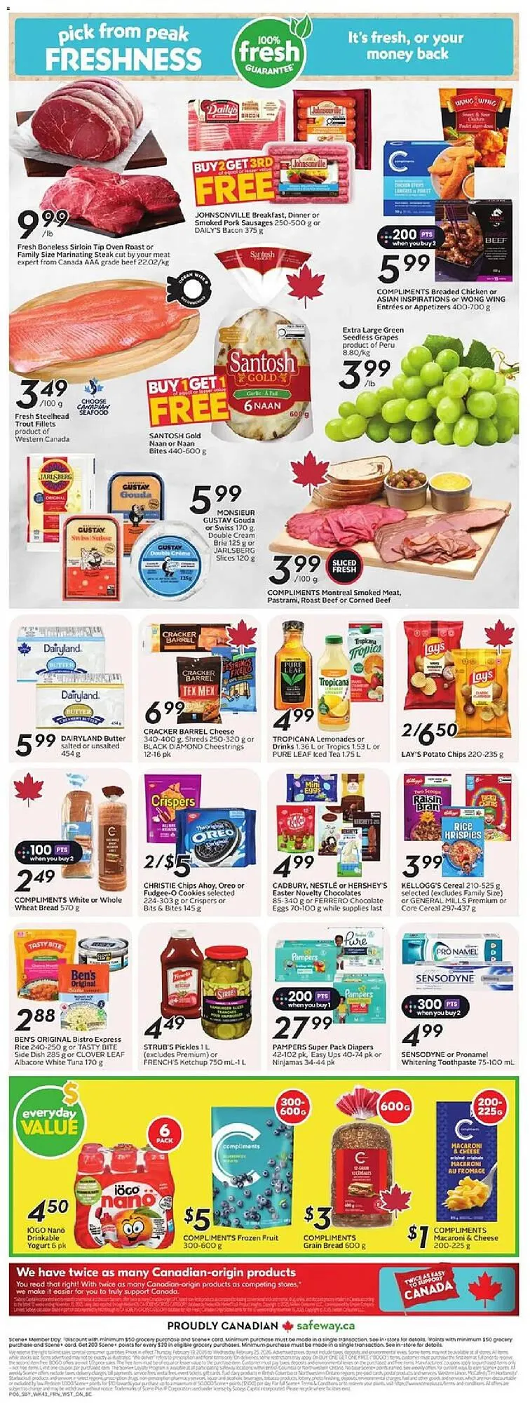 Safeway flyer from February 19 to February 25 2026 - flyer page 4