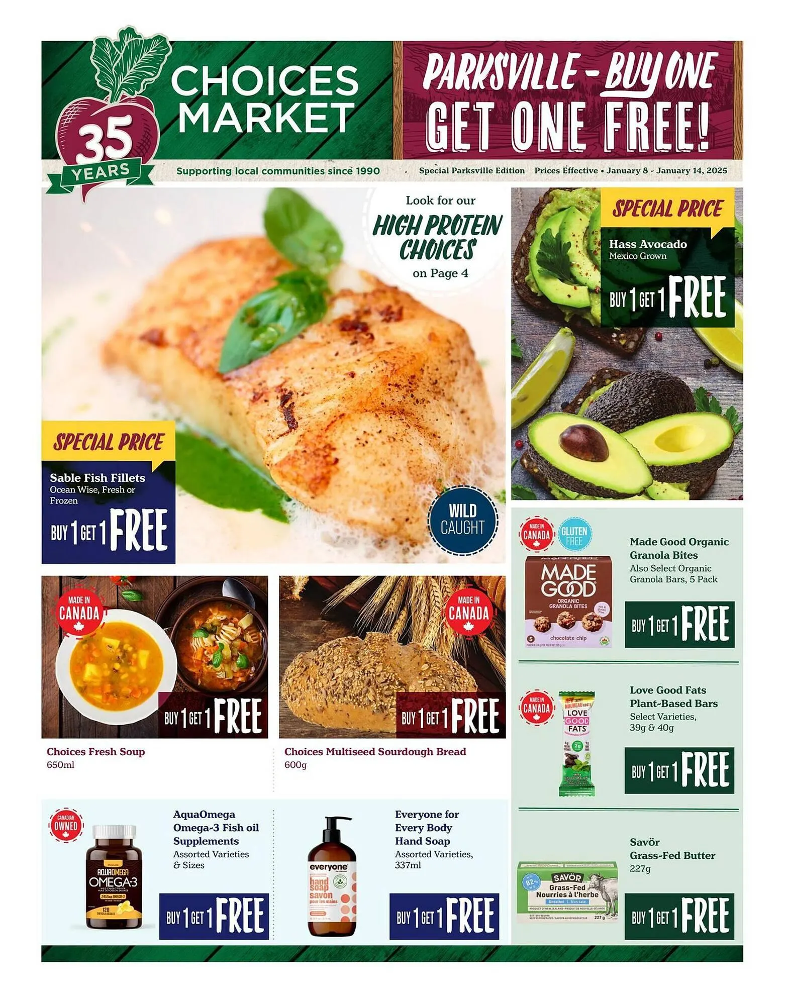 Choices Market flyer from January 8 to January 14 2026 - flyer page 1