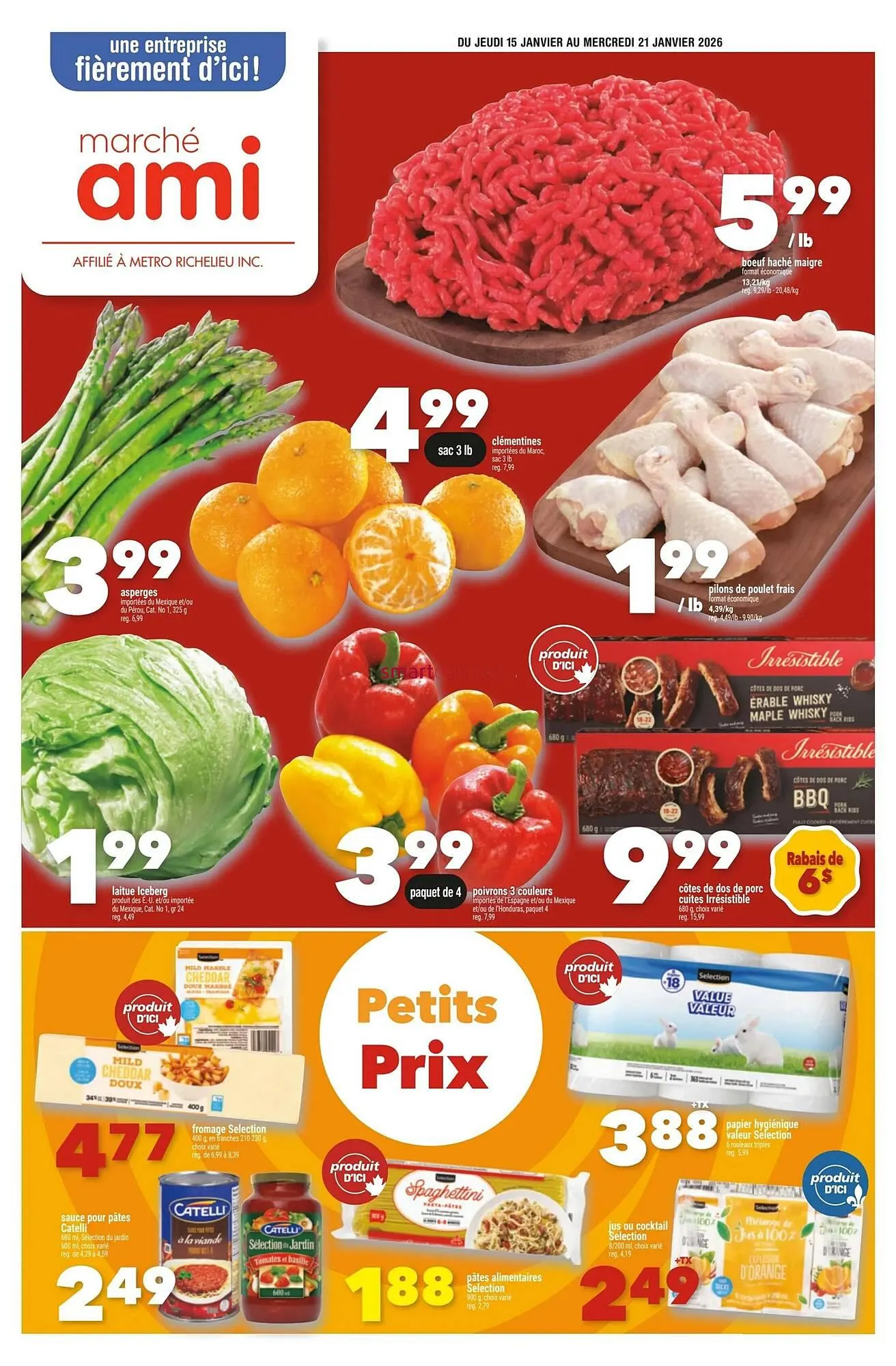 Marche Ami flyer from January 15 to January 21 2026 - flyer page 1