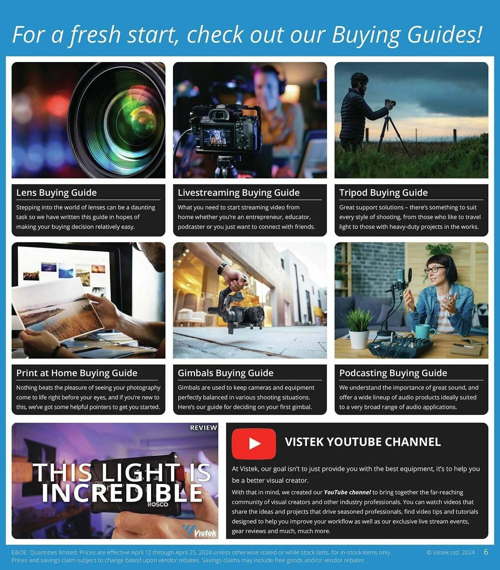 Vistek flyer from April 12 to April 19 2024 - flyer page 6