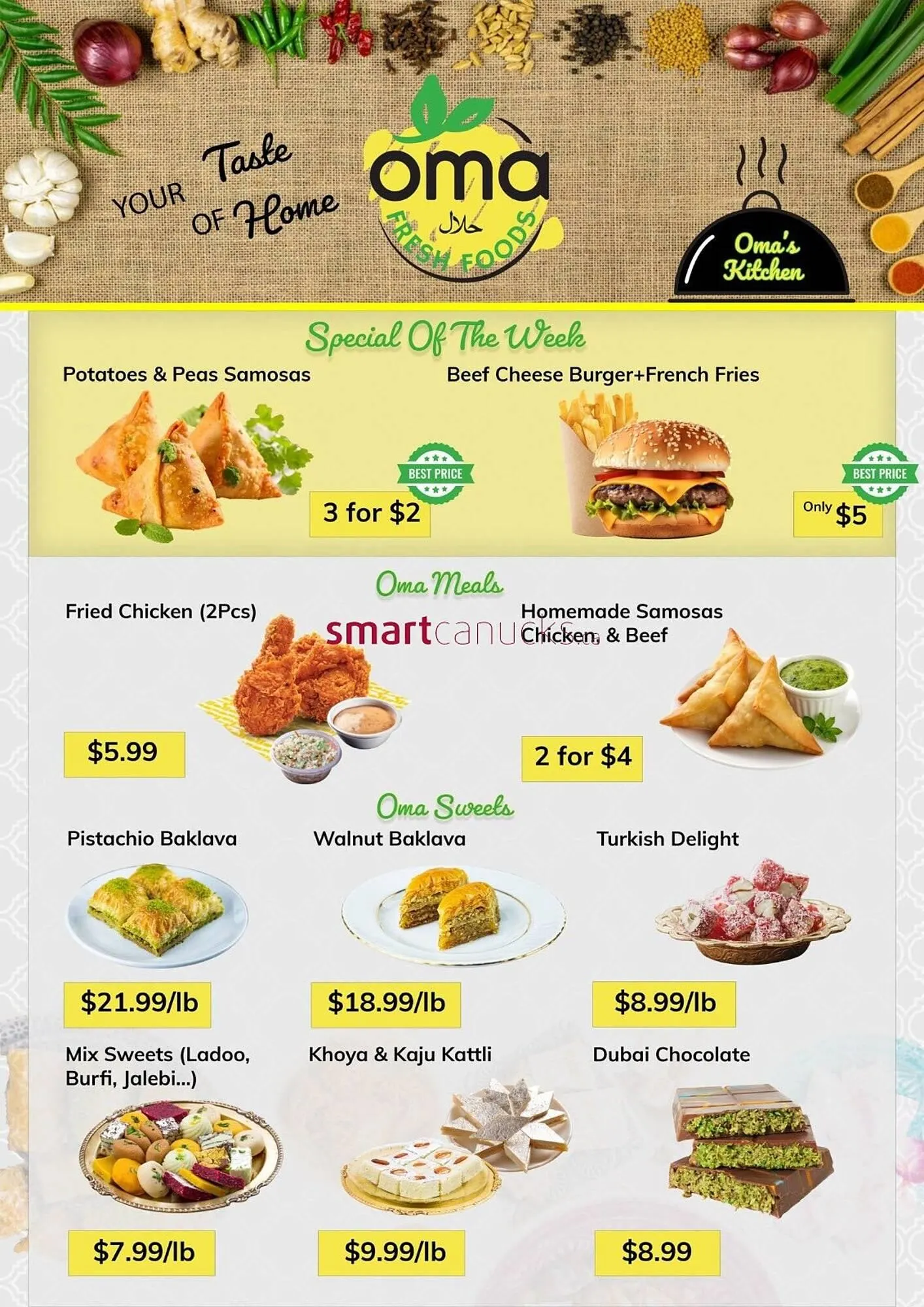 Oma Fresh Foods flyer from December 12 to December 18 2025 - flyer page 9