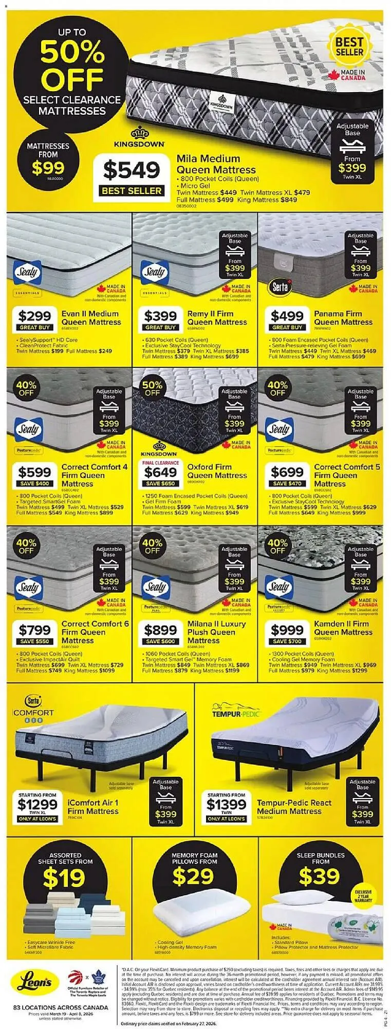 Leon's flyer from March 19 to April 9 2026 - flyer page 4