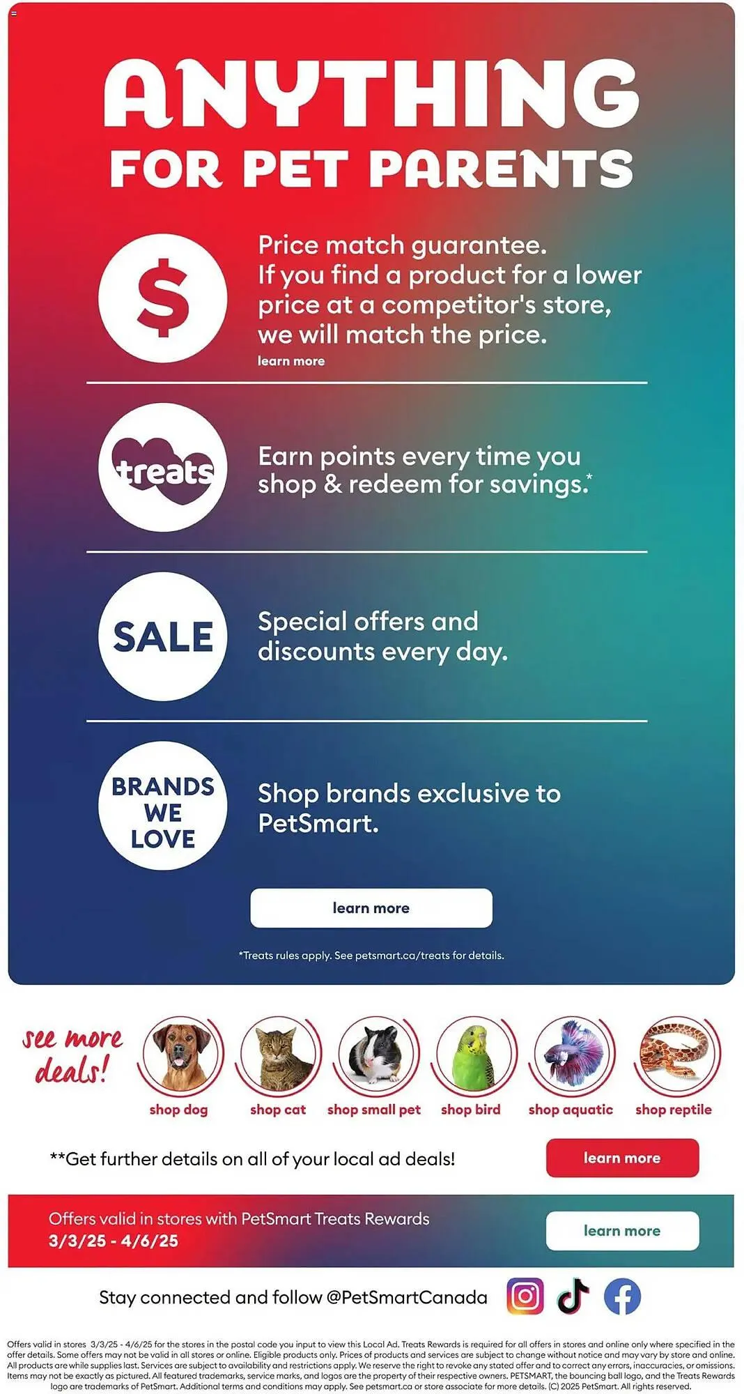 Petsmart flyer from March 3 to April 6 2025 - flyer page 12