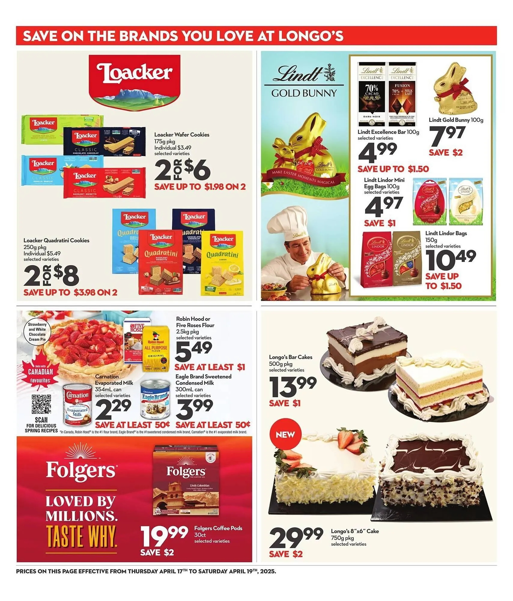 Longo's flyer from April 17 to April 19 2025 - flyer page 21