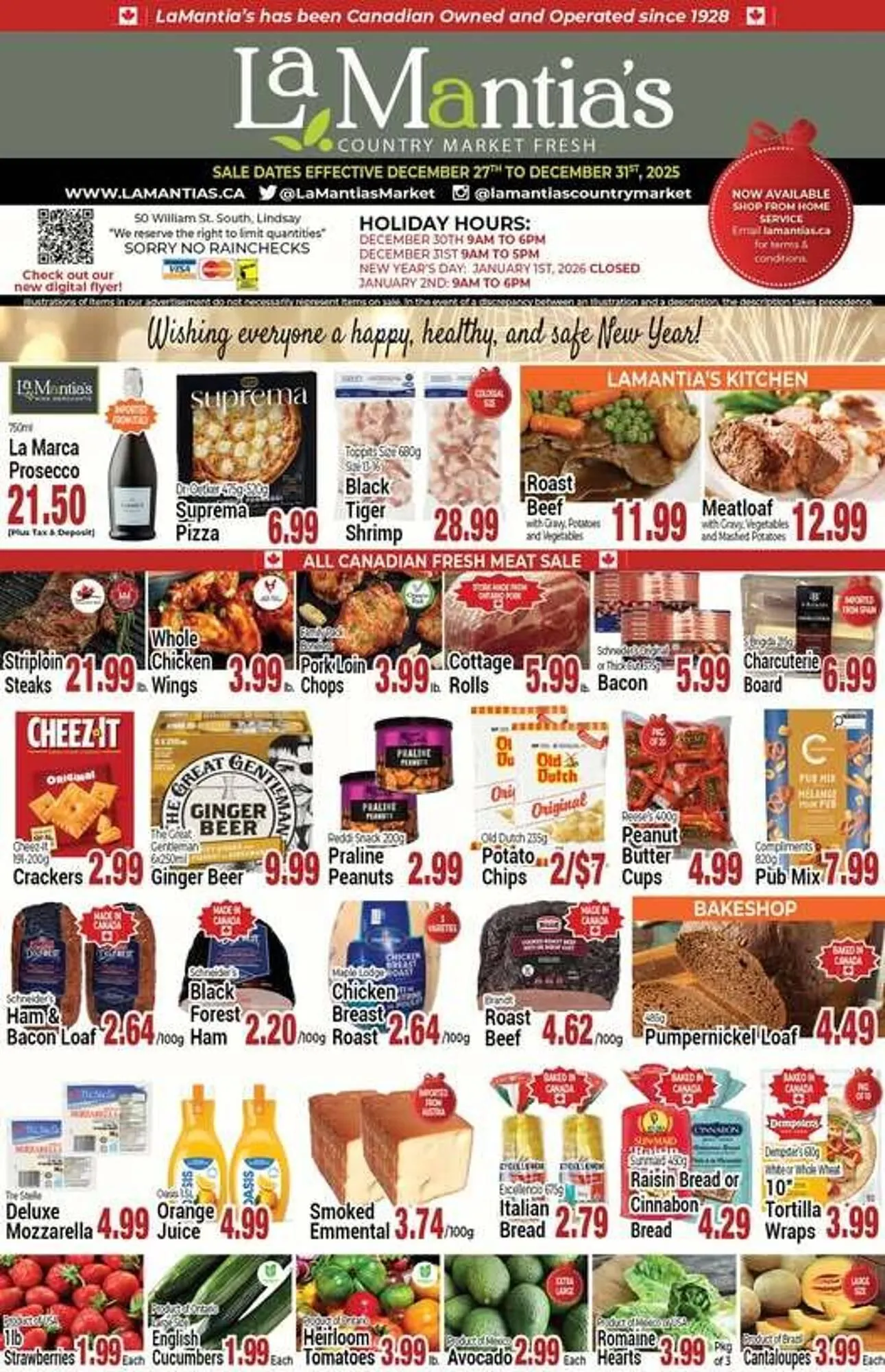 Lamantia's flyer from December 27 to December 31 2025 - flyer page 1