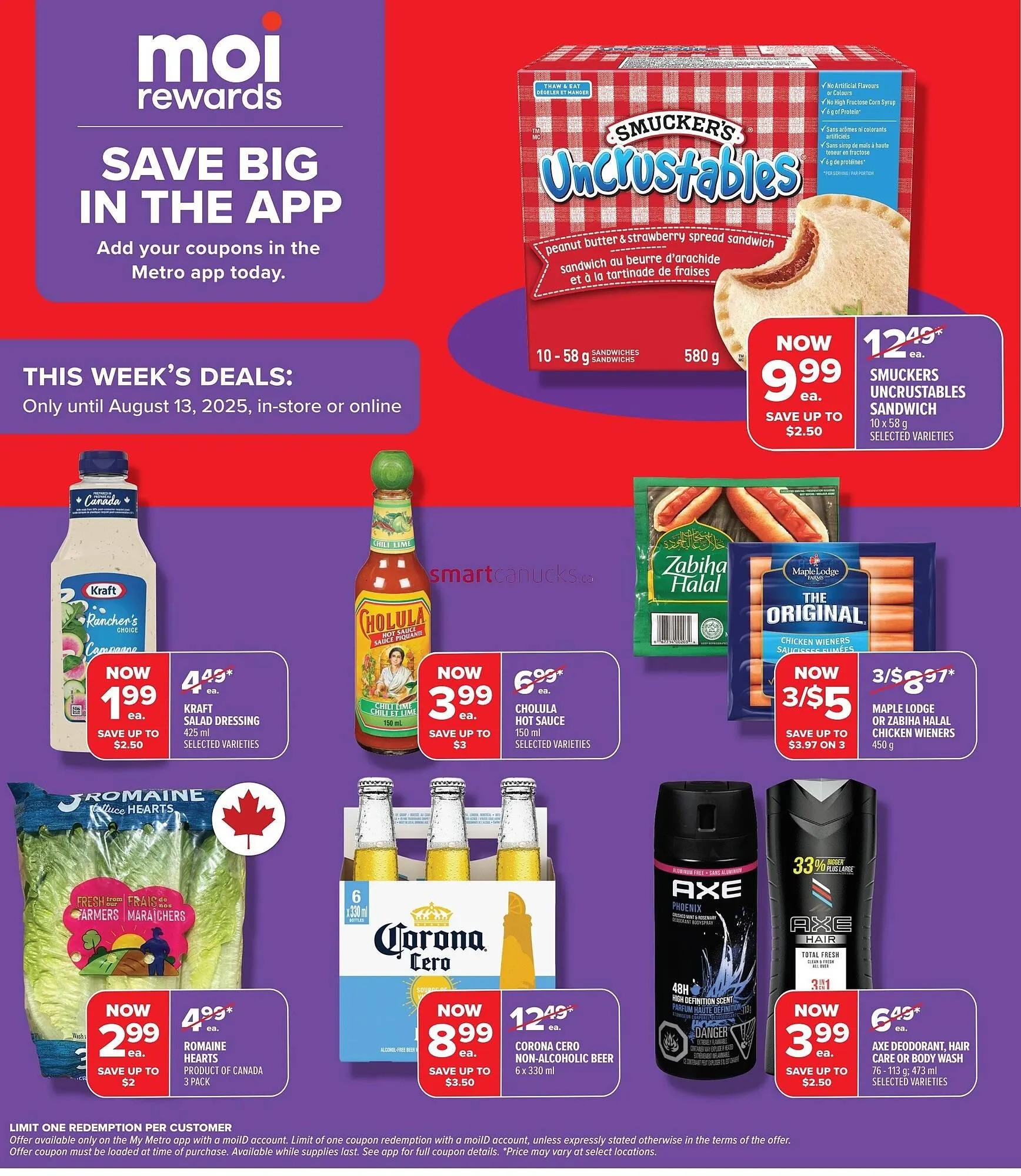 Metro flyer from August 7 to August 13 2025 - flyer page 5