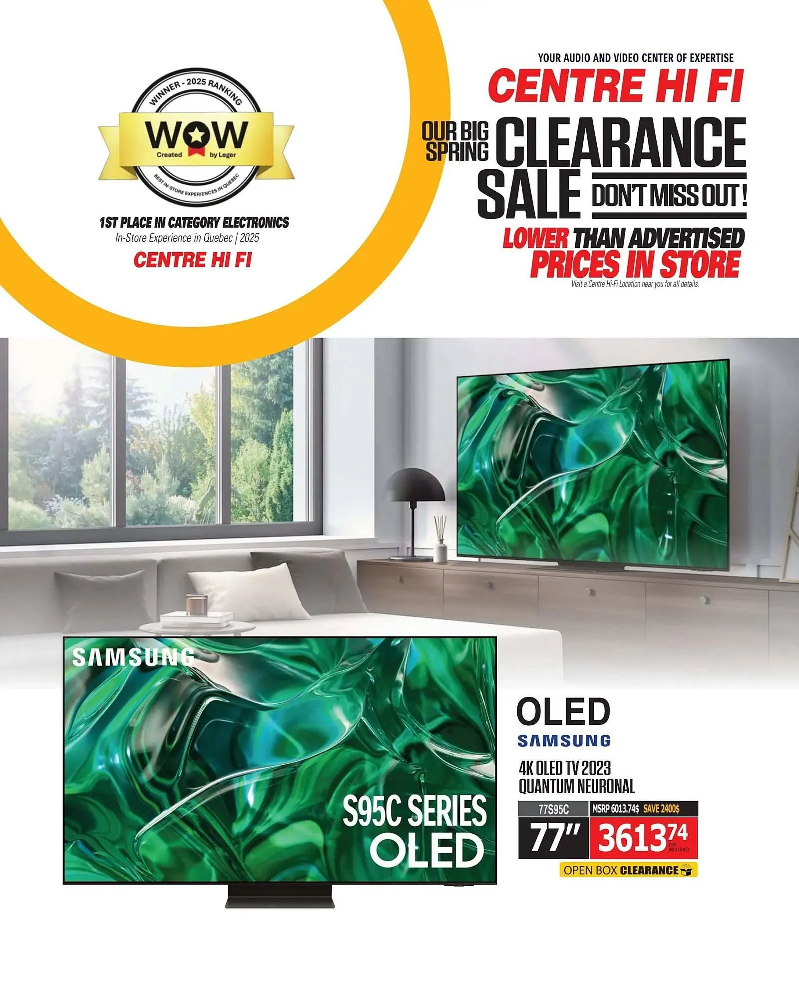 Centre Hi-Fi flyer from April 11 to April 17 2025 - flyer page 11