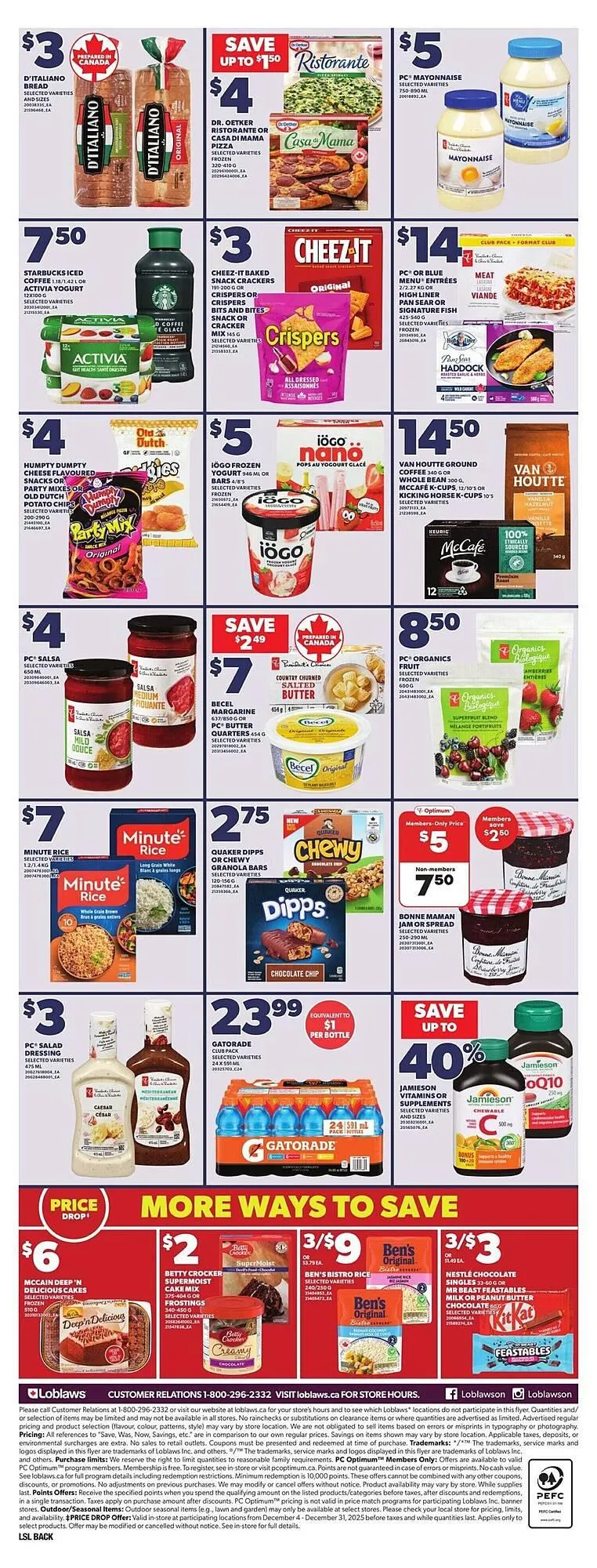 Loblaws flyer from December 26 to January 2 2026 - flyer page 4