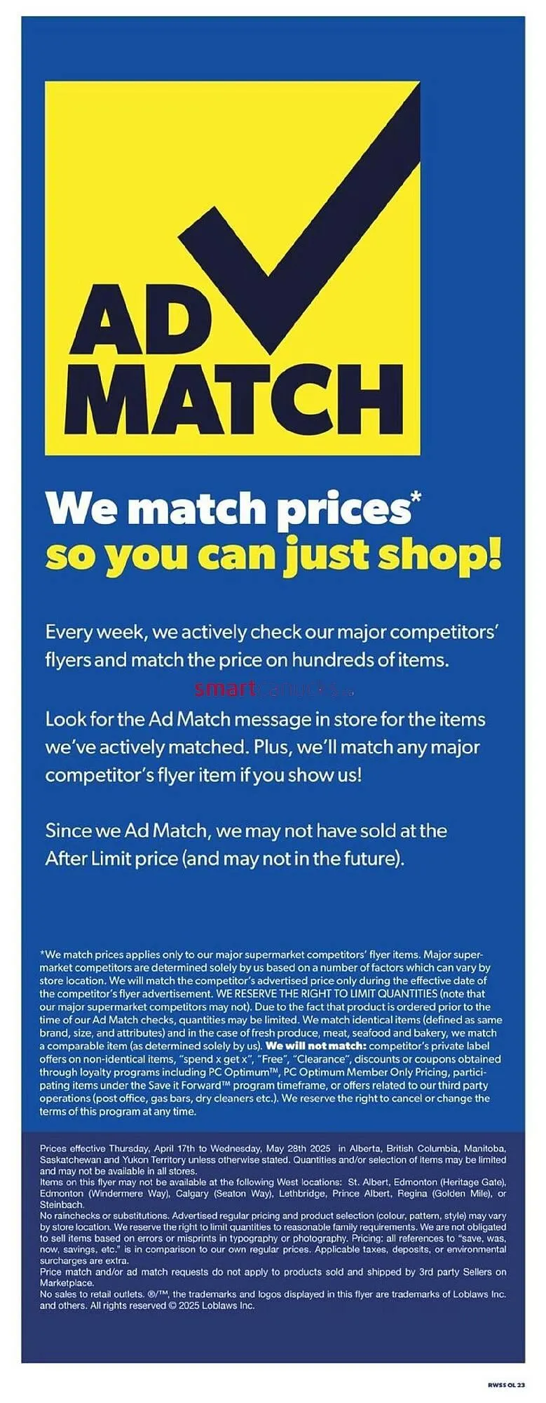 Real Canadian Superstore flyer from May 17 to May 28 2025 - flyer page 23