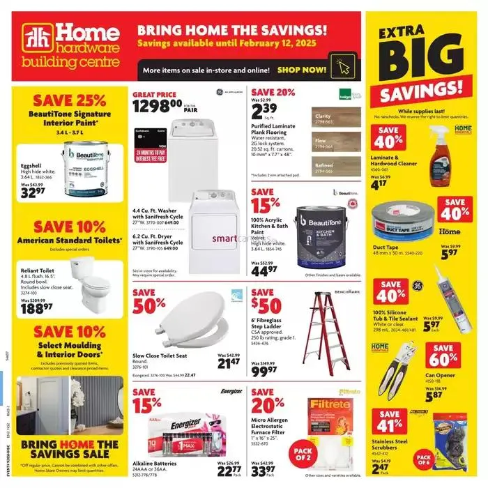 Exclusive deals for our customers from January 30 to February 12 2025 - flyer page 1